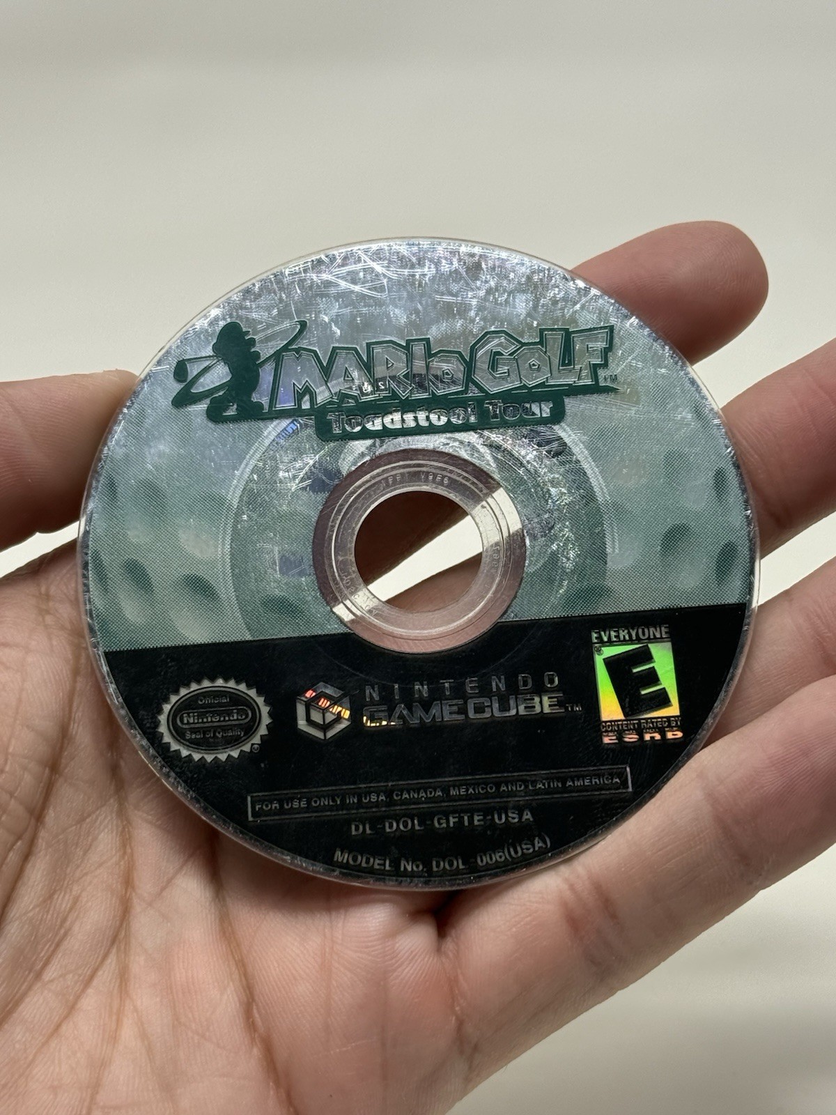 Mario Golf Toadstool Tour Nintendo GameCube Pristine Disc Only Authentic Tested