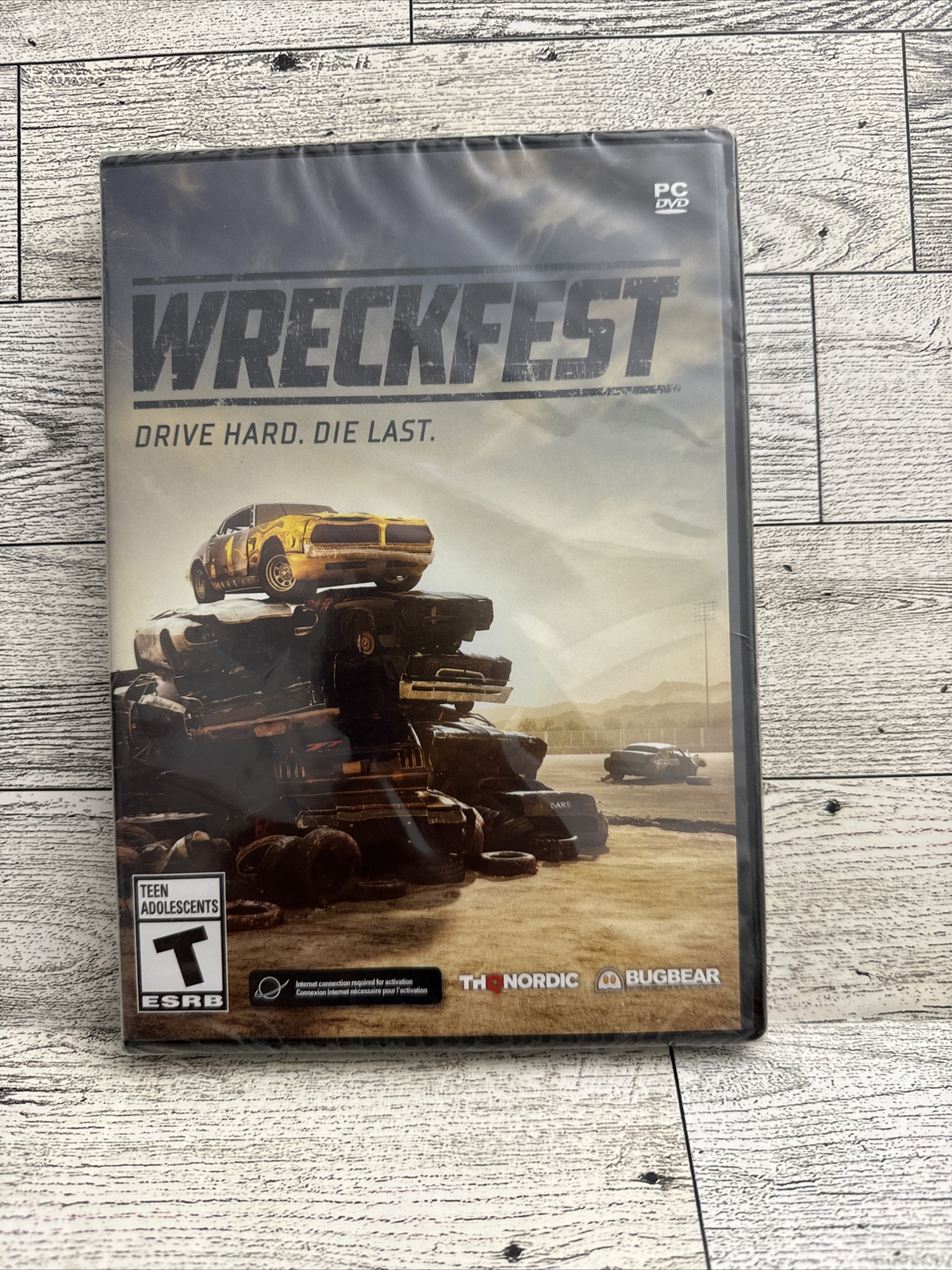 New! Wreckfest Drive Hard Die Last (PC DVD Game) Sealed Computer Ships FREE