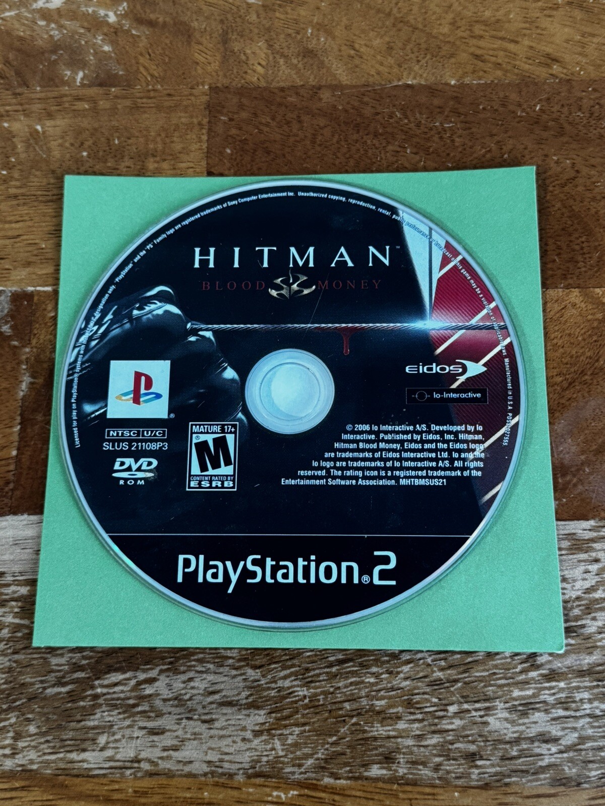 hitman blood money ps2 Playstation 2 Video Game Disc Only Tested Works
