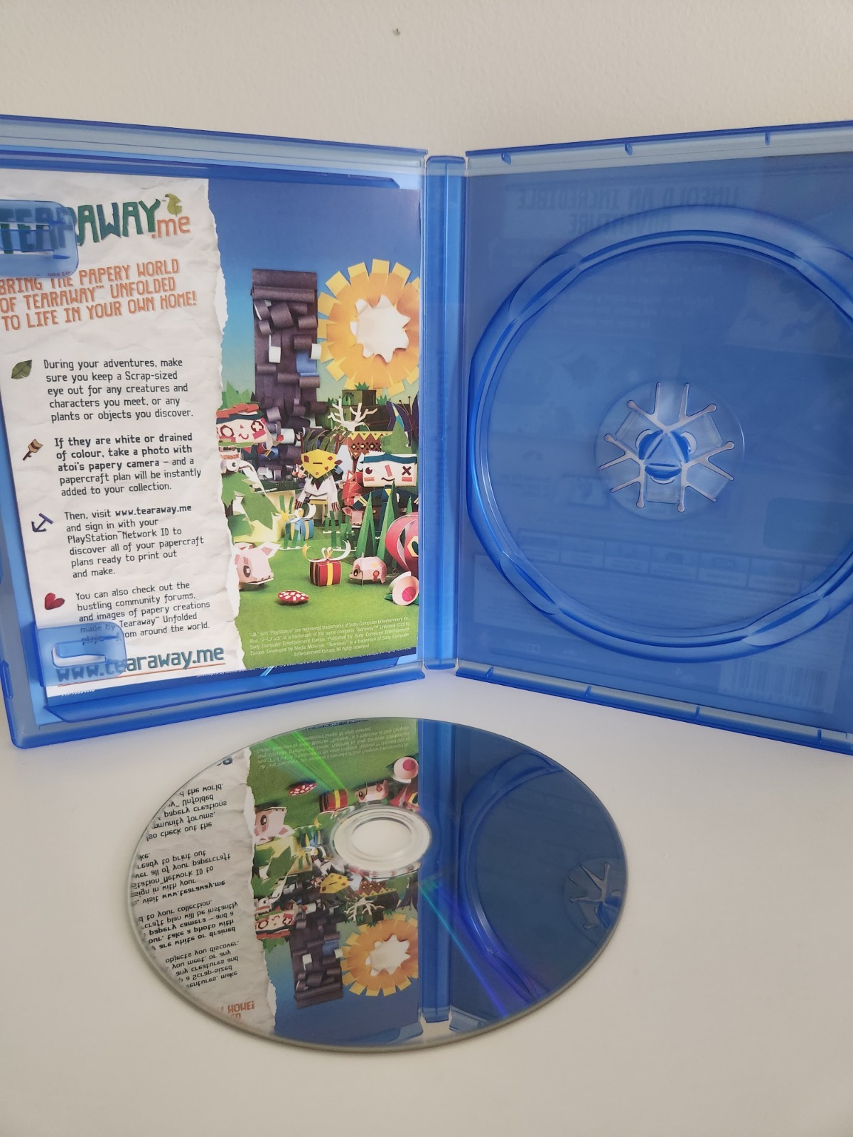 Tearaway Unfolded | PS4 | Complete