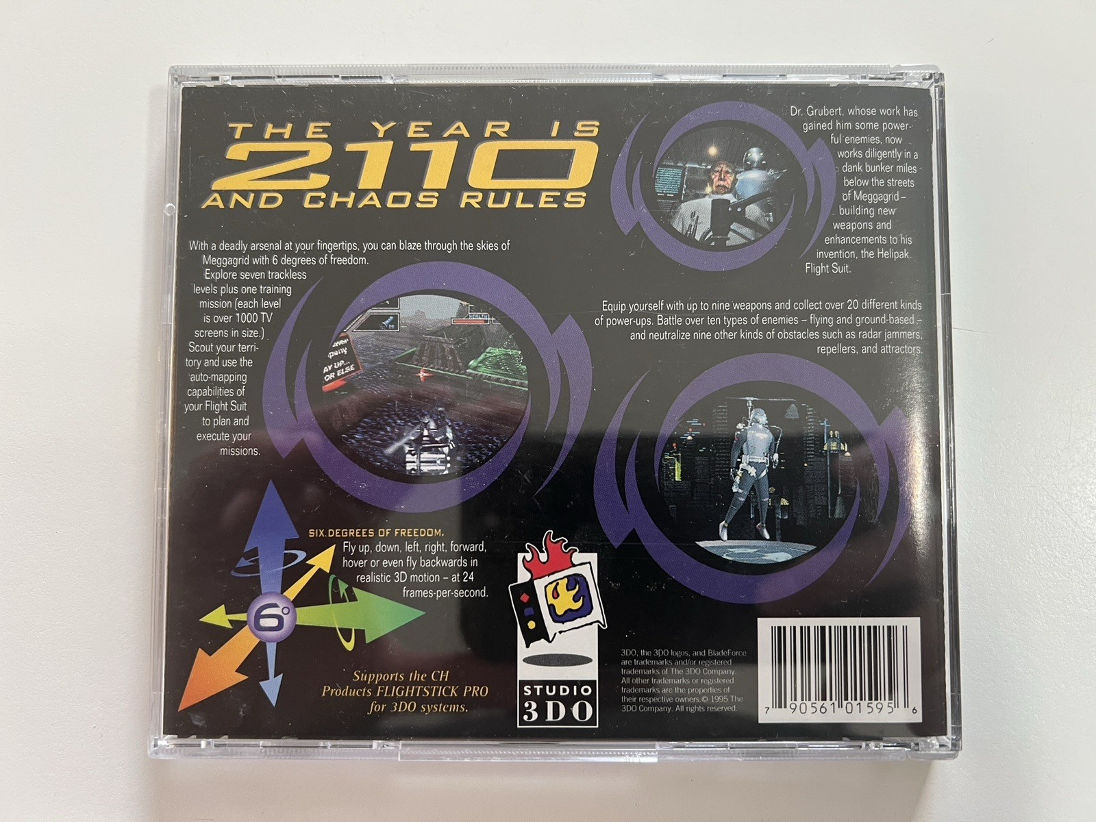 Blade Force – 3DO – Panasonic – Studio 3DO – Complete – Long Box
