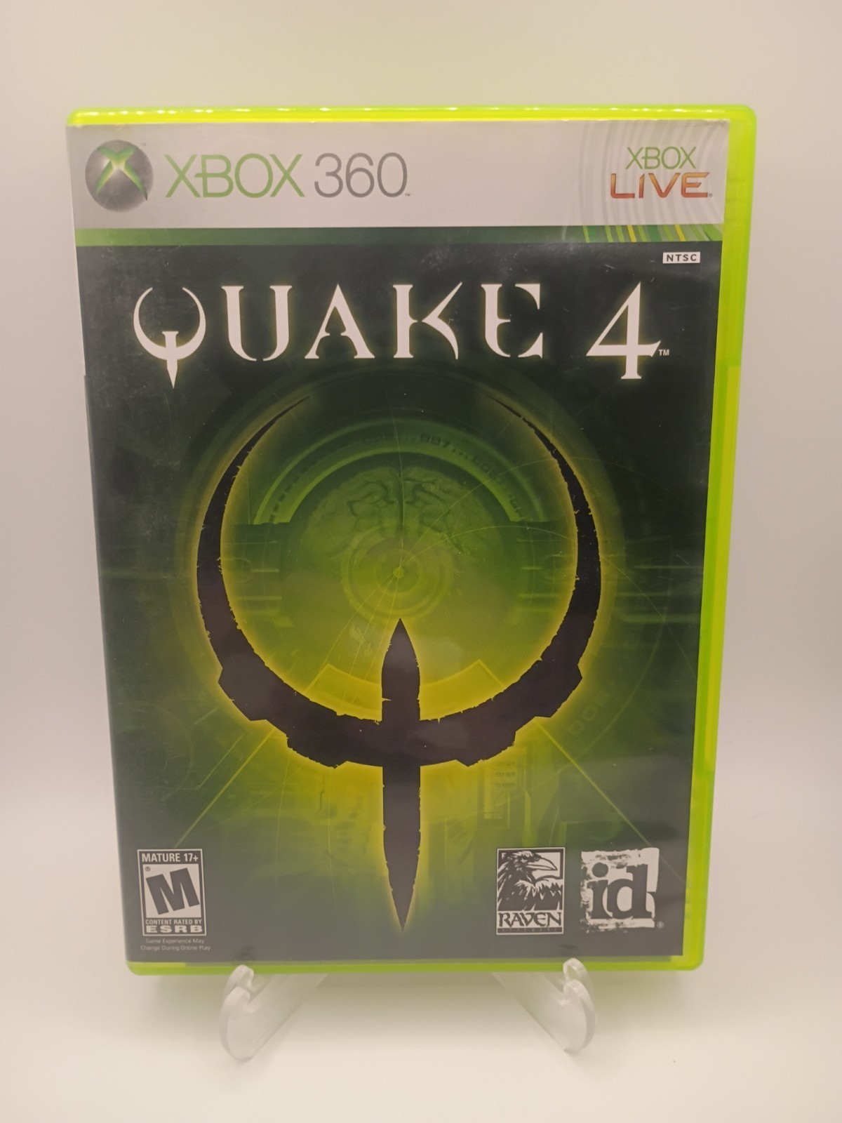 Quake 4 Microsoft Xbox 360, 2005, Complete in Box with Bonus Disc