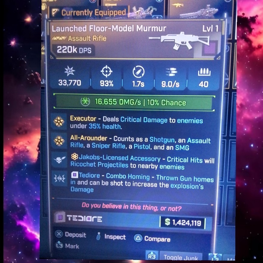 Borderlands 4 – MODDED LEVEL 1 BUNDLE LEGENDARY WEAPONS, REPKIT, GRENADES…