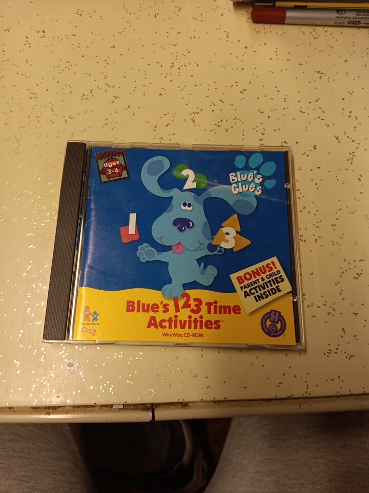 Blue’s 123 Time Activities (PC, 2001)