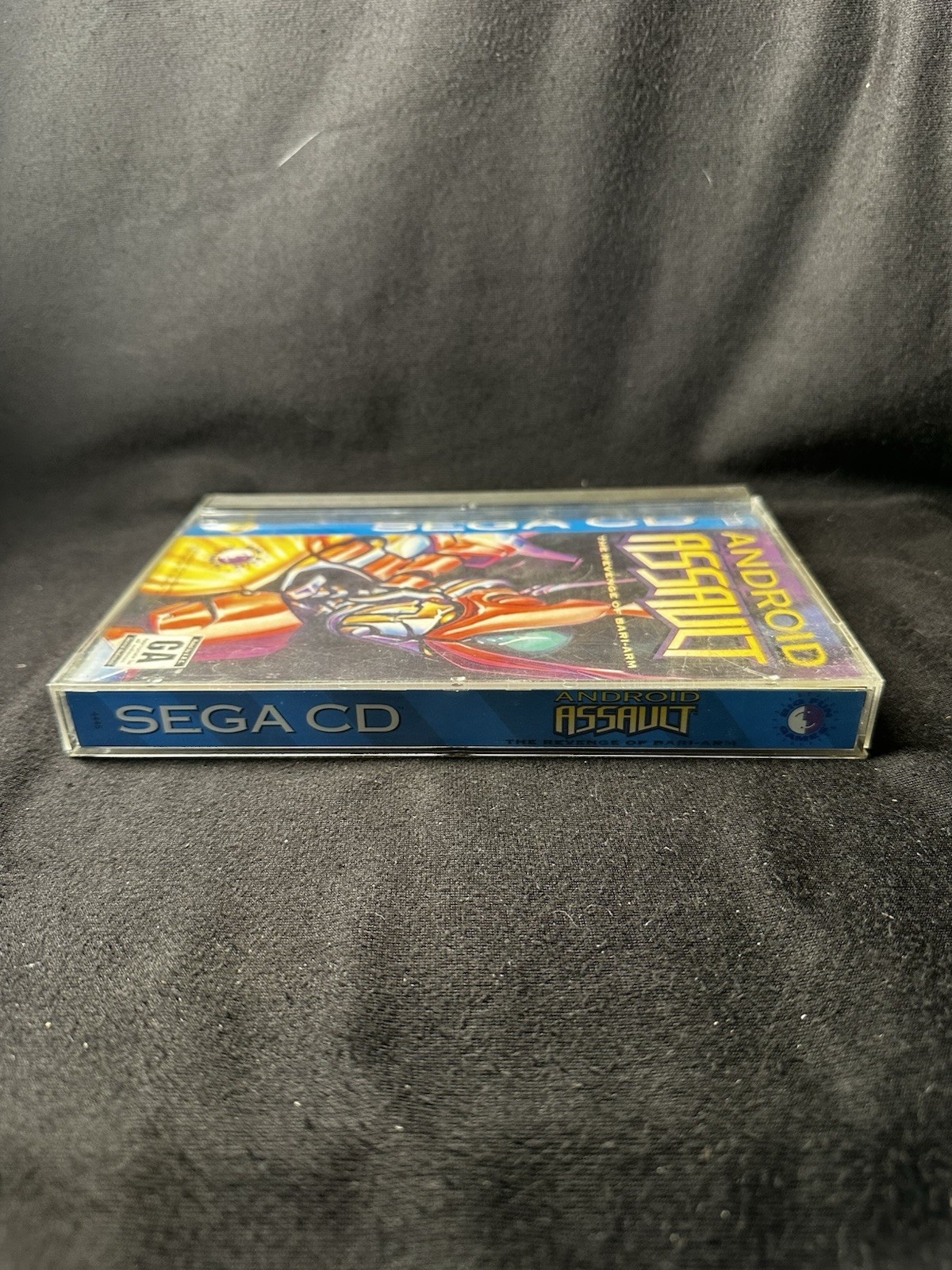 Android Assault: The Revenge of Bari-Arm (Sega CD, 1994) Complete Set