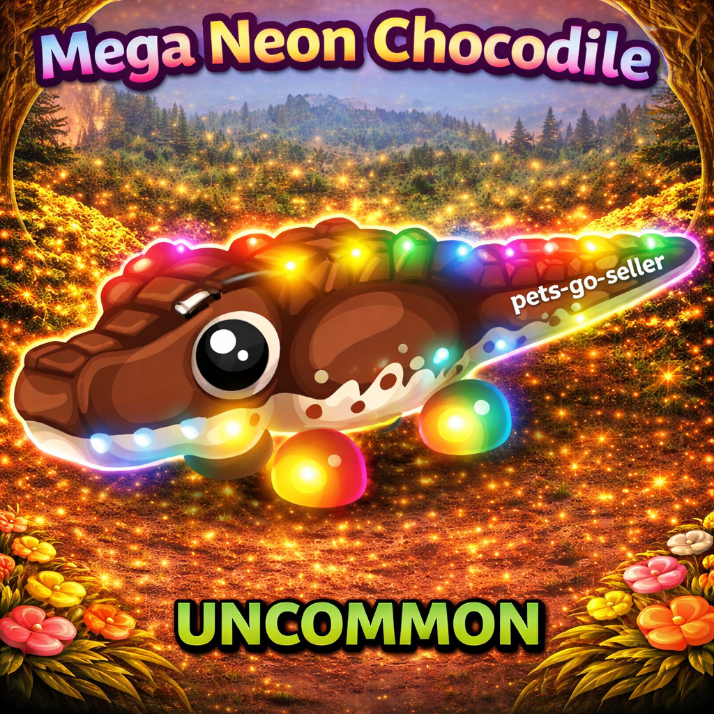 MEGA NEON CHOCODILE (CHEAP) ADOPT A PET FROM ME – CHEAPEST ON EBAY