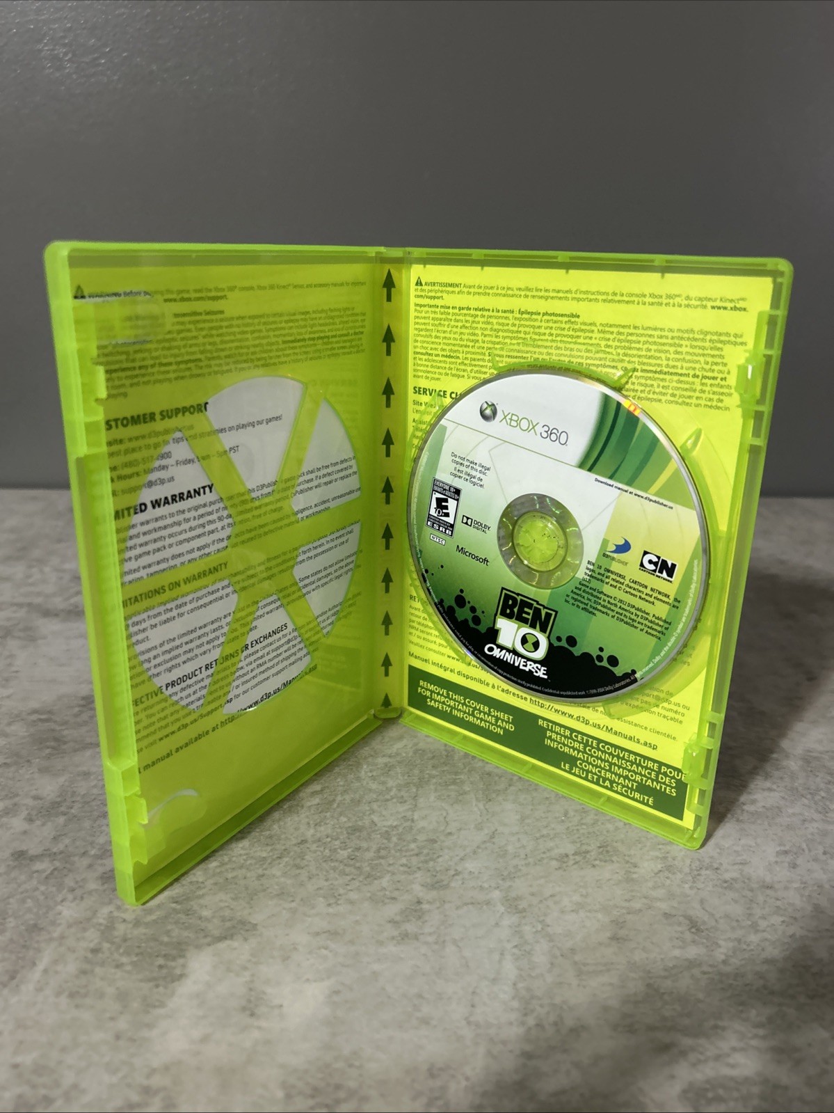 Ben 10: Omniverse 2012 Microsoft Xbox 360 Tested And Working Nice Condition