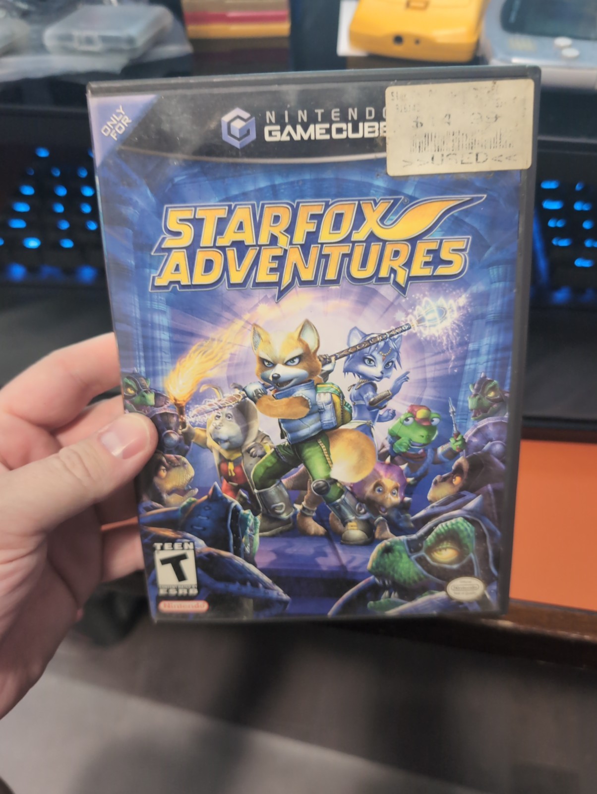 Star Fox Adventures GameCube w/ Manual Black Label