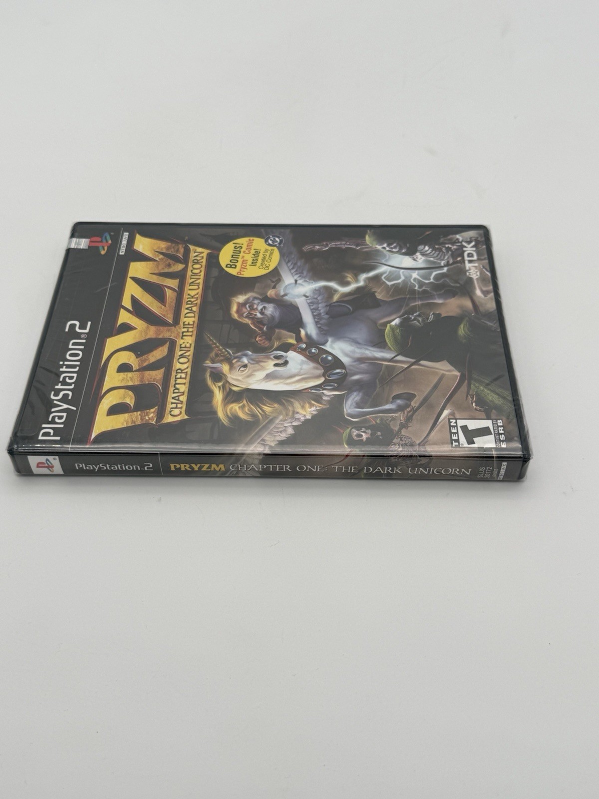 PS2 Pryzm Chapter One The Dark Unicorn. New and Sealed. Black Label.