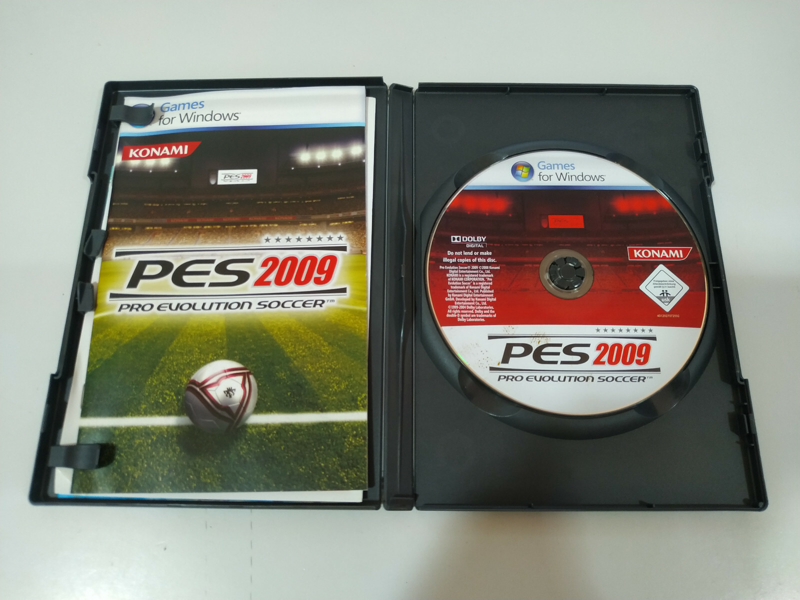 PES 2009 Pro Evolution Soccer Messi Konami – PC DVD-Rom Game Edition Spain