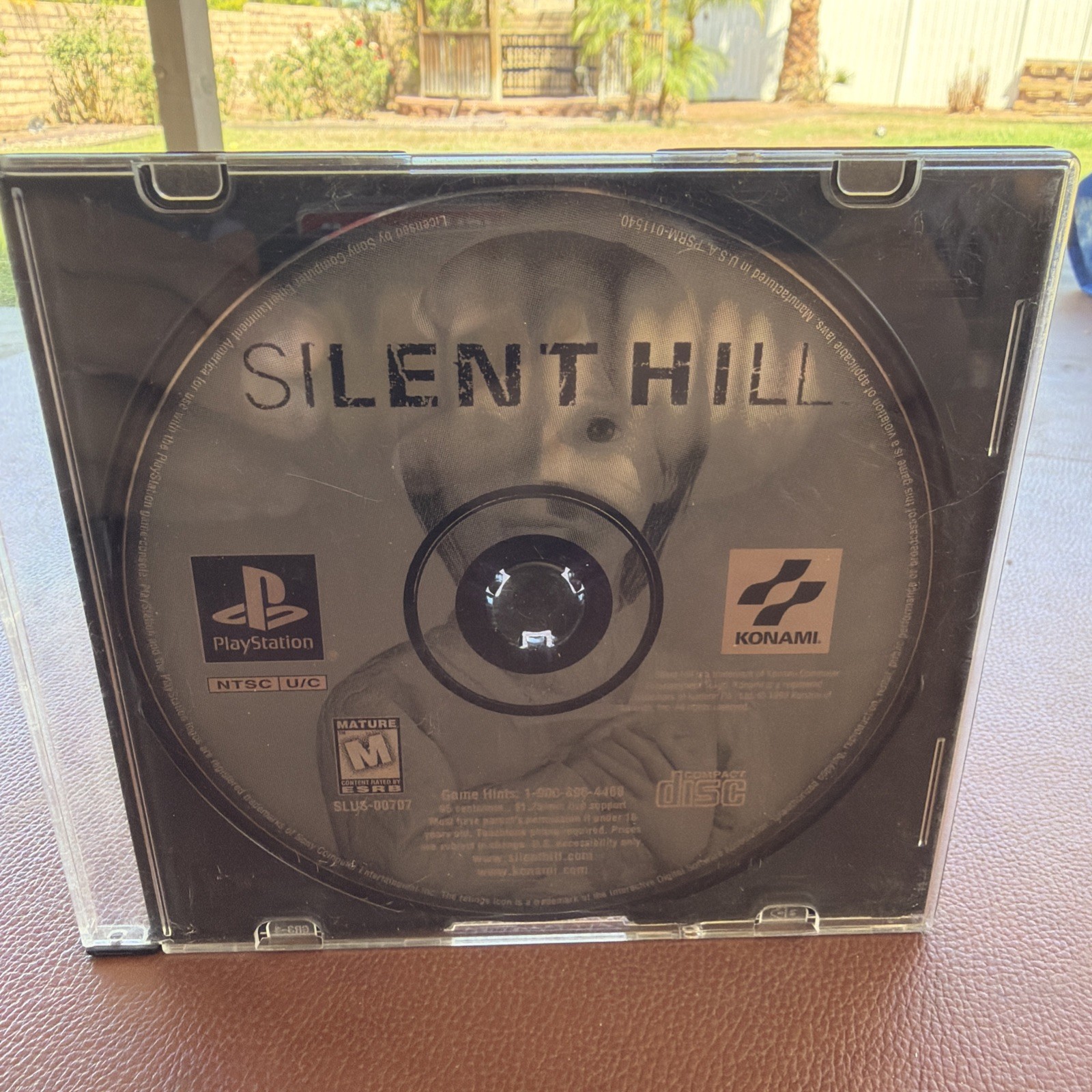 Silent Hill PS1 Black Label Disc Only! (Tested working)