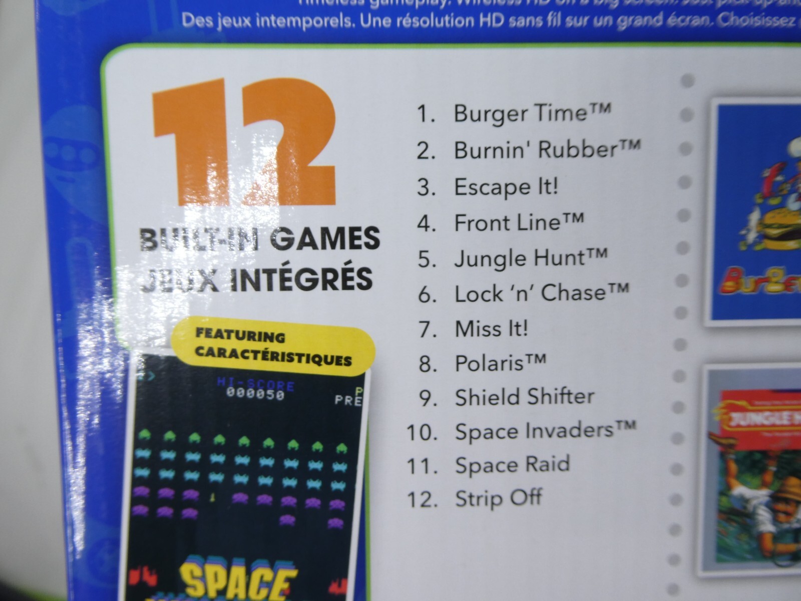 AtGames Blast! Space Invaders Flash Back Wireless HDMI 12 built-in games