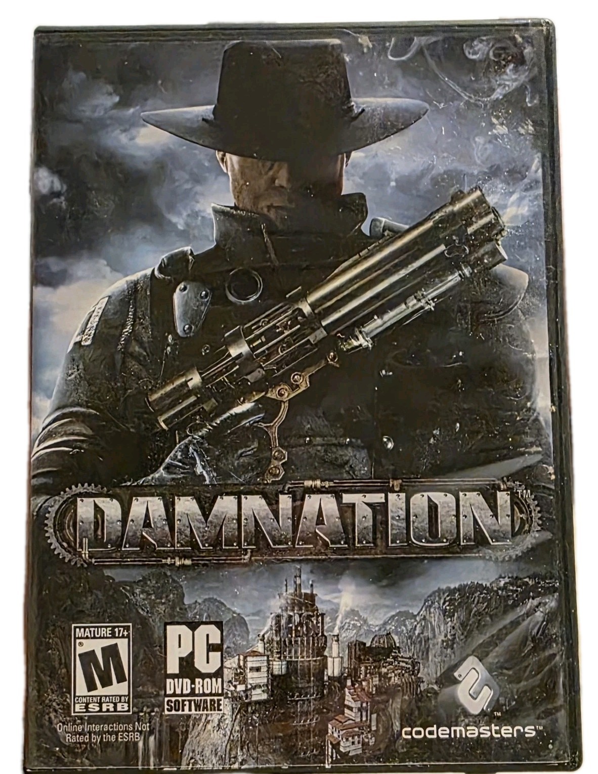 DAMNATION PC Windows DVD-ROM GAME CODEMASTERS 2007 Complete CIB