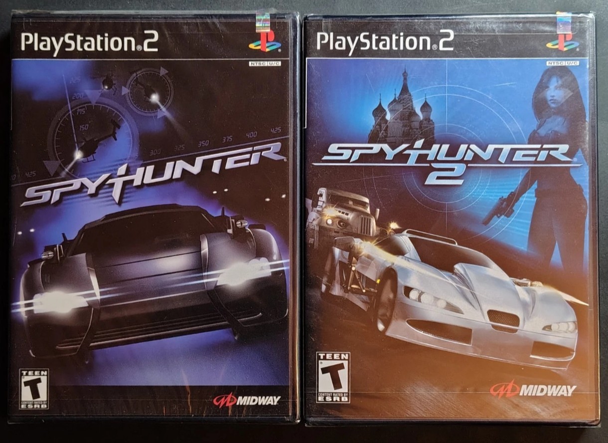 SpyHunter & SpyHunter 2 PS2 PlayStation 2 Game Lot