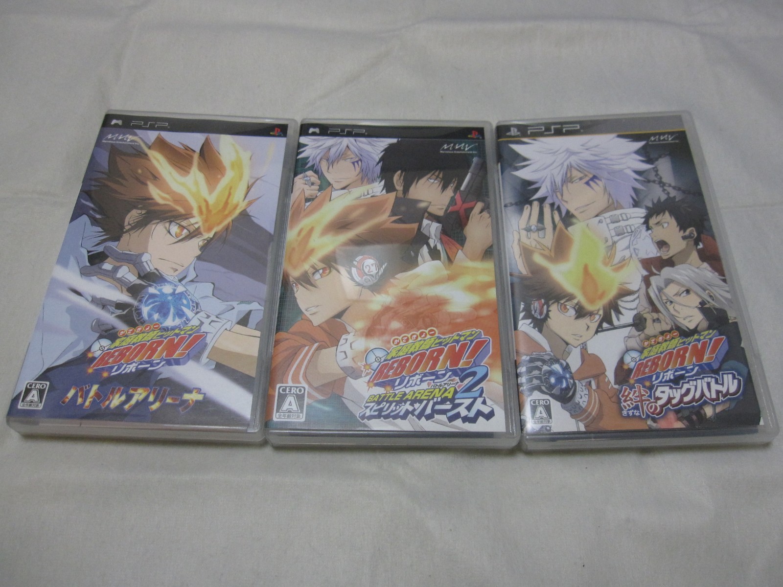 W/Tracking 7-14 Days to USA. PSP Katekyoo Hitman Reborn Series 3 Set Japanese