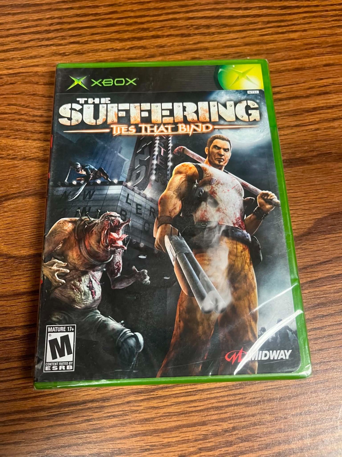 2005 New & Sealed Microsoft Xbox The Suffering Ties That Bind -MINT CONDITION