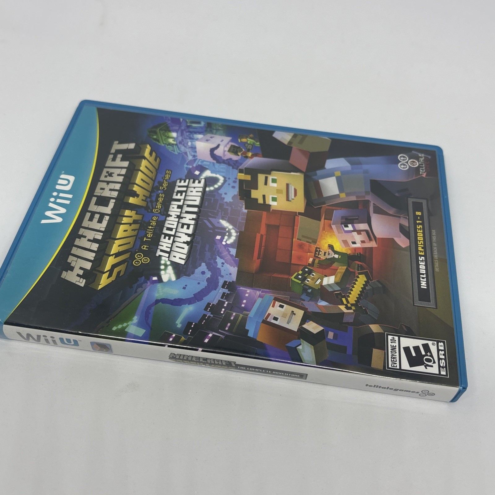 Minecraft Story Mode: The Complete Adventure (Nintendo Wii U, 2016) COMPLETE