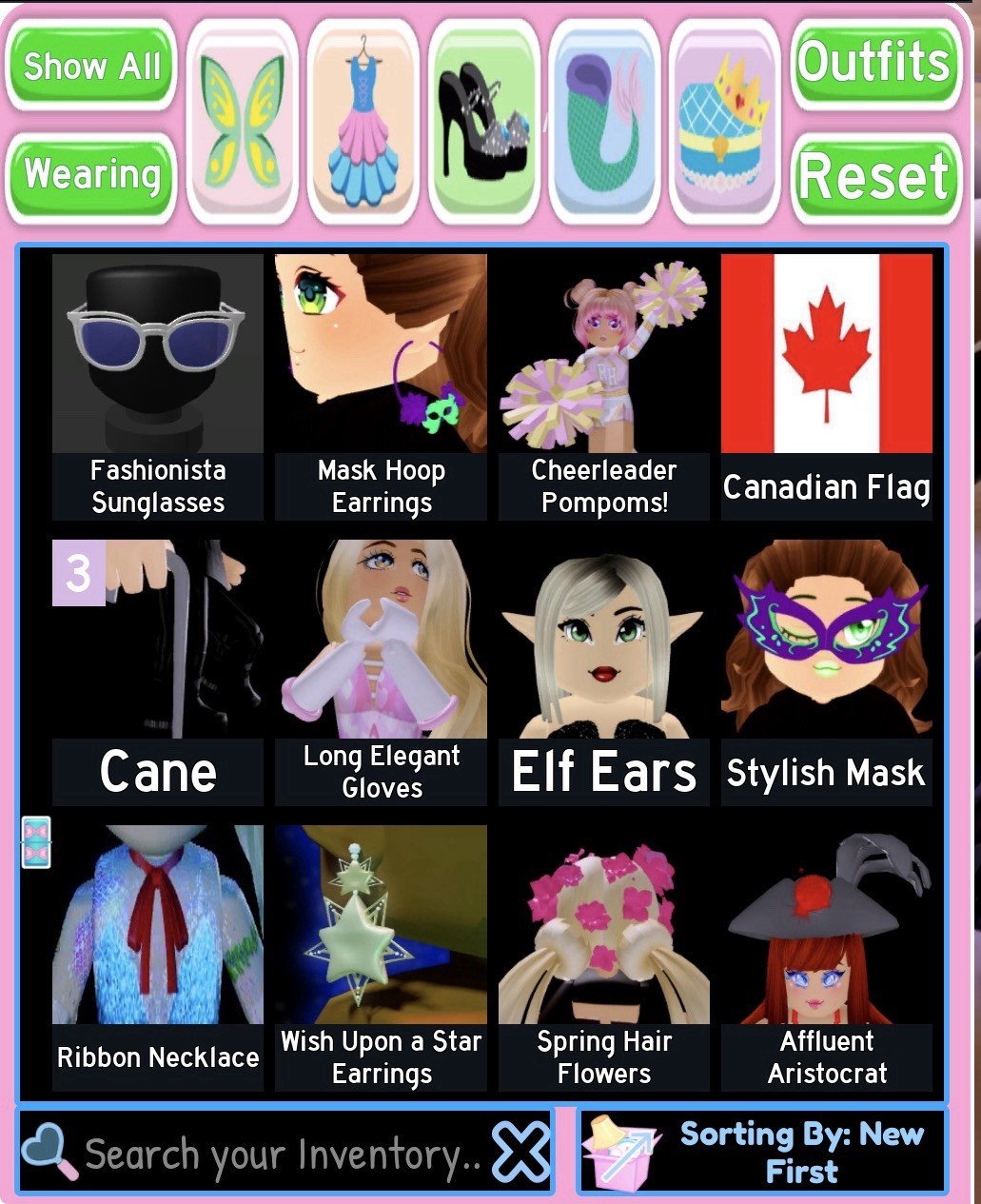 Royale High Roblox Inventory (Sets, Accessories, Skirts, Shoes, and More!)