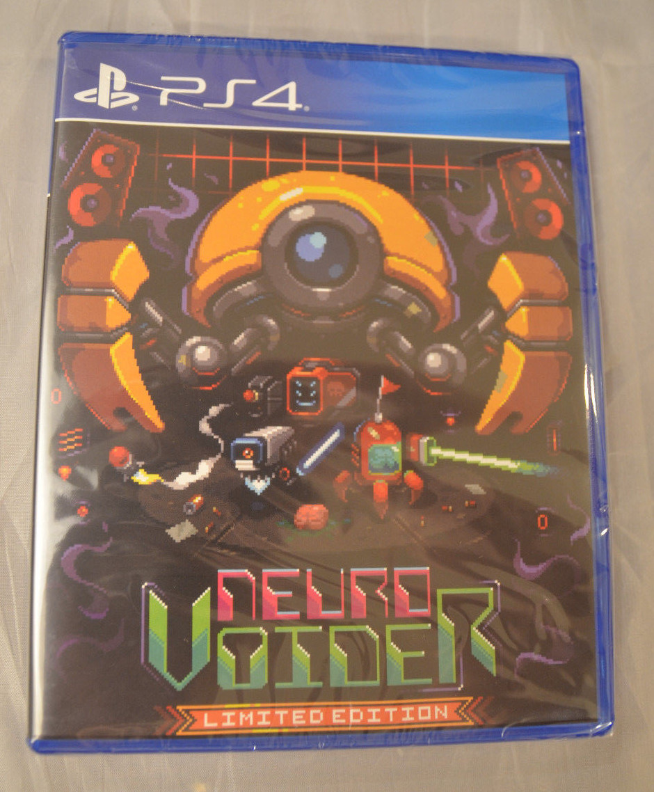 NeuroVoider Limited Edition Sony PLaystation 4 PS4 Limited Run Games LR-P44 New