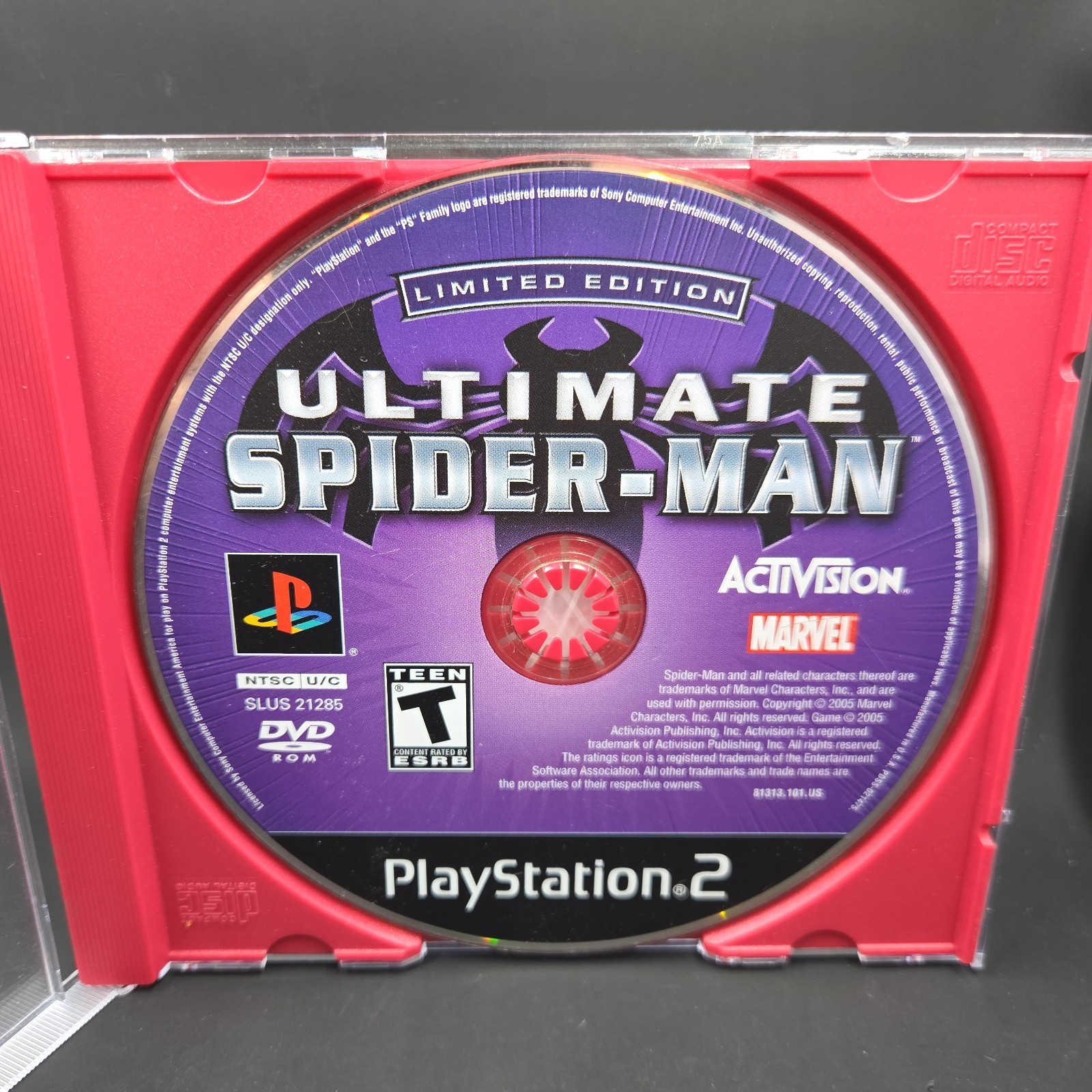 Ultimate Spider-Man Limited Edition (Sony PlayStation 2) PS2 Disc Only