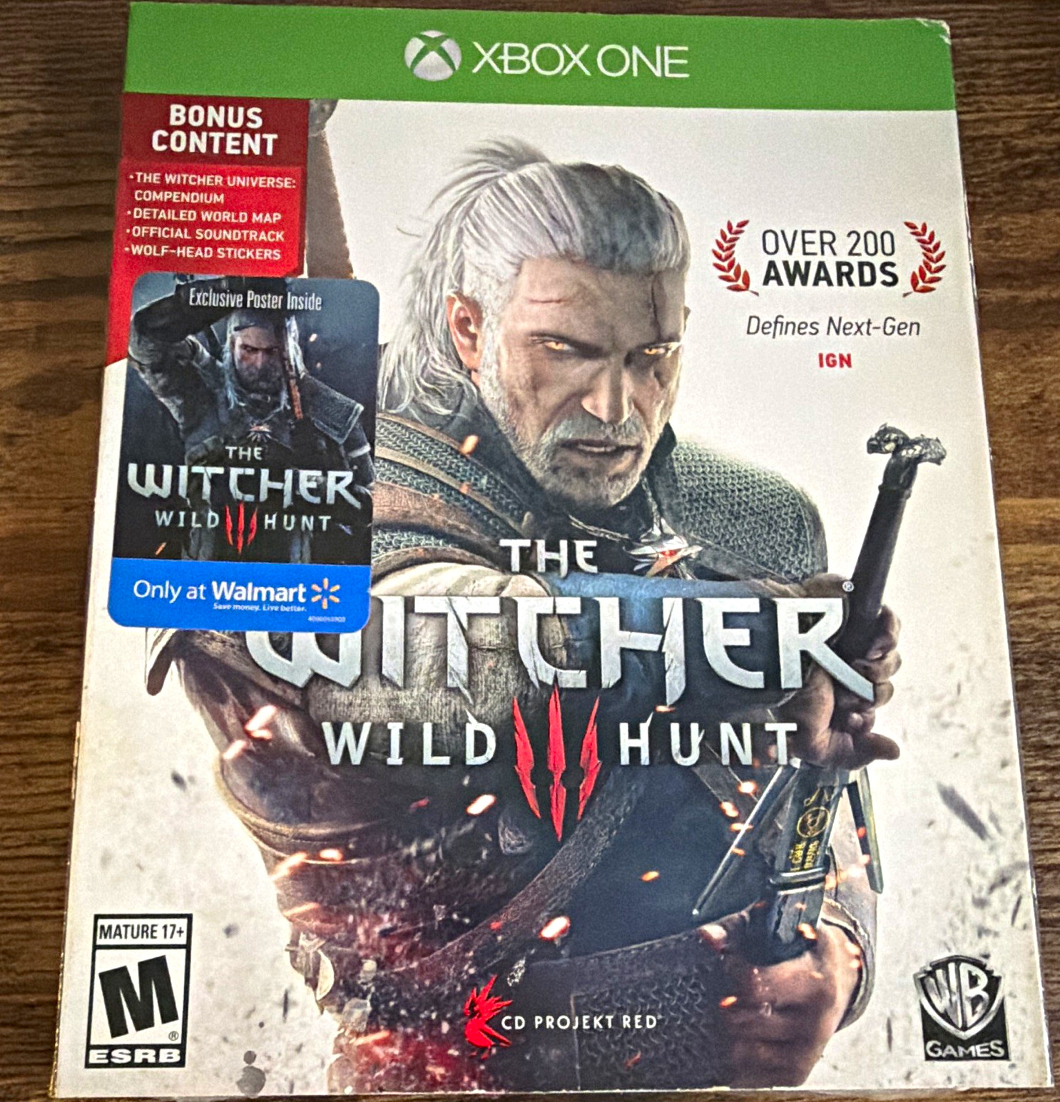 WB Games The Witcher 3: Wild Hunt Xbox One 2015 M Bonus Content Open World