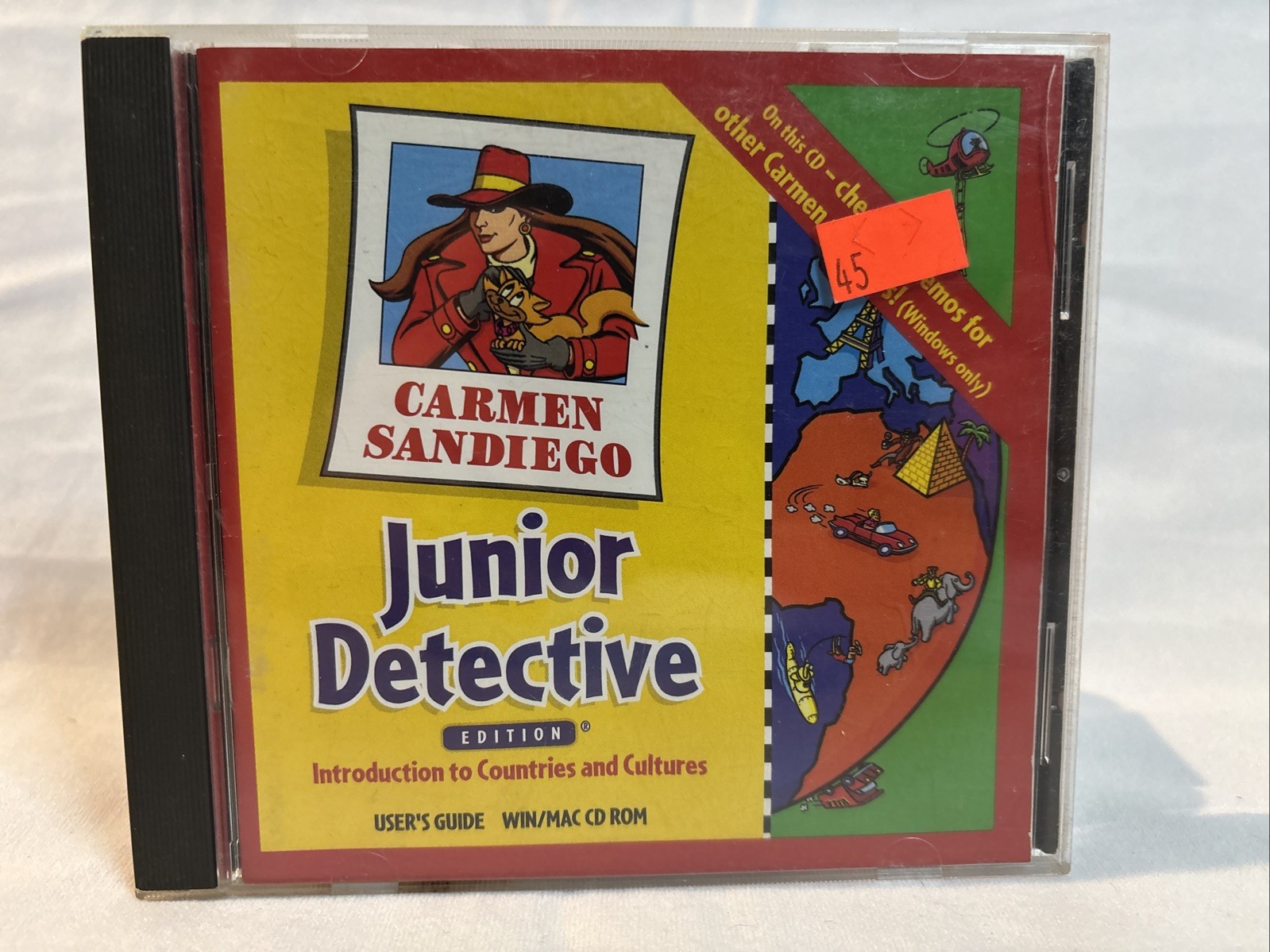 Carmen Sandiego Junior Detective Edition (PC) CD-ROM by Brøderbund