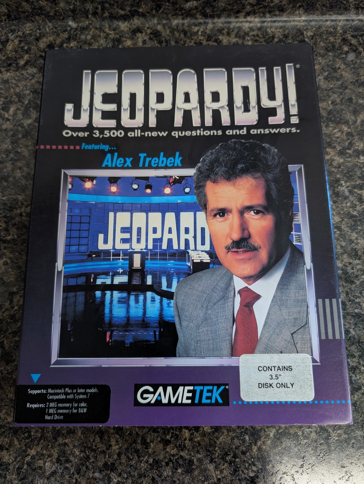 1993 GameTek Jeopardy Macintosh CD-ROM Computer Game