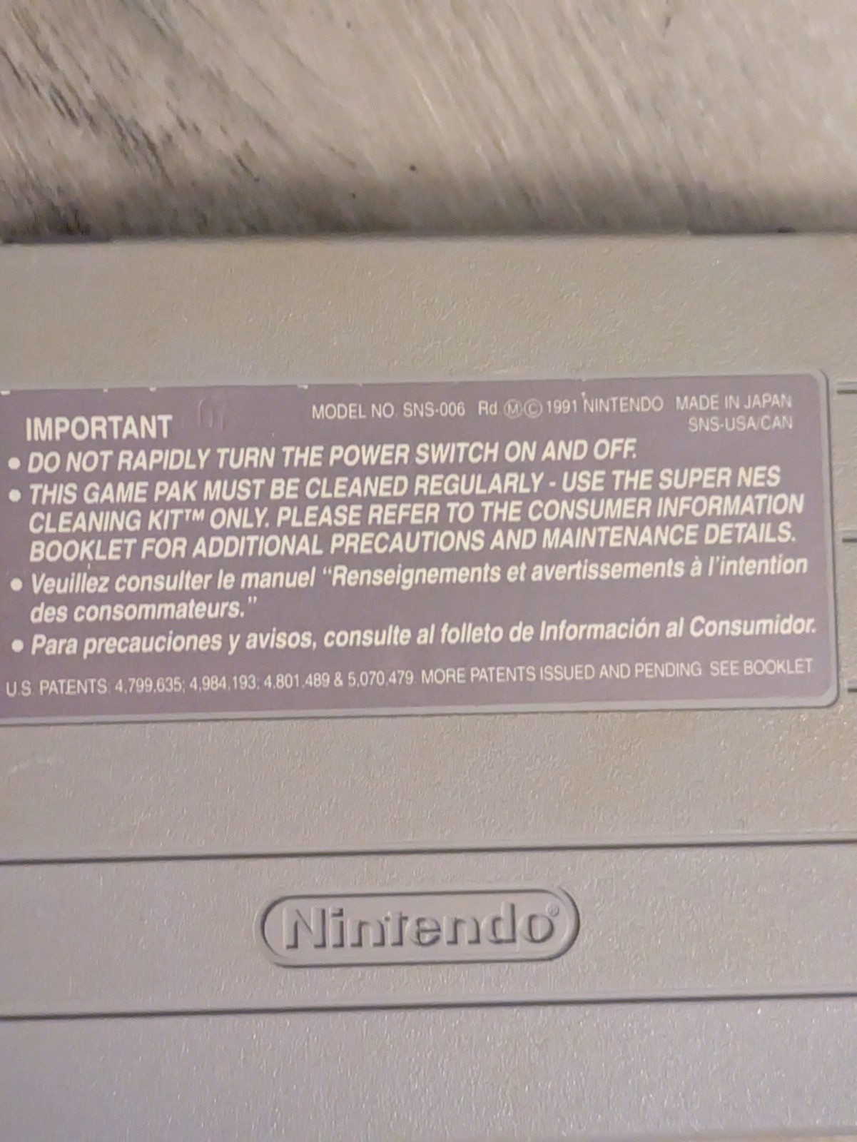 Prince of Persia Super Nintendo Entertainment System 1991 SNES Authentic Tested