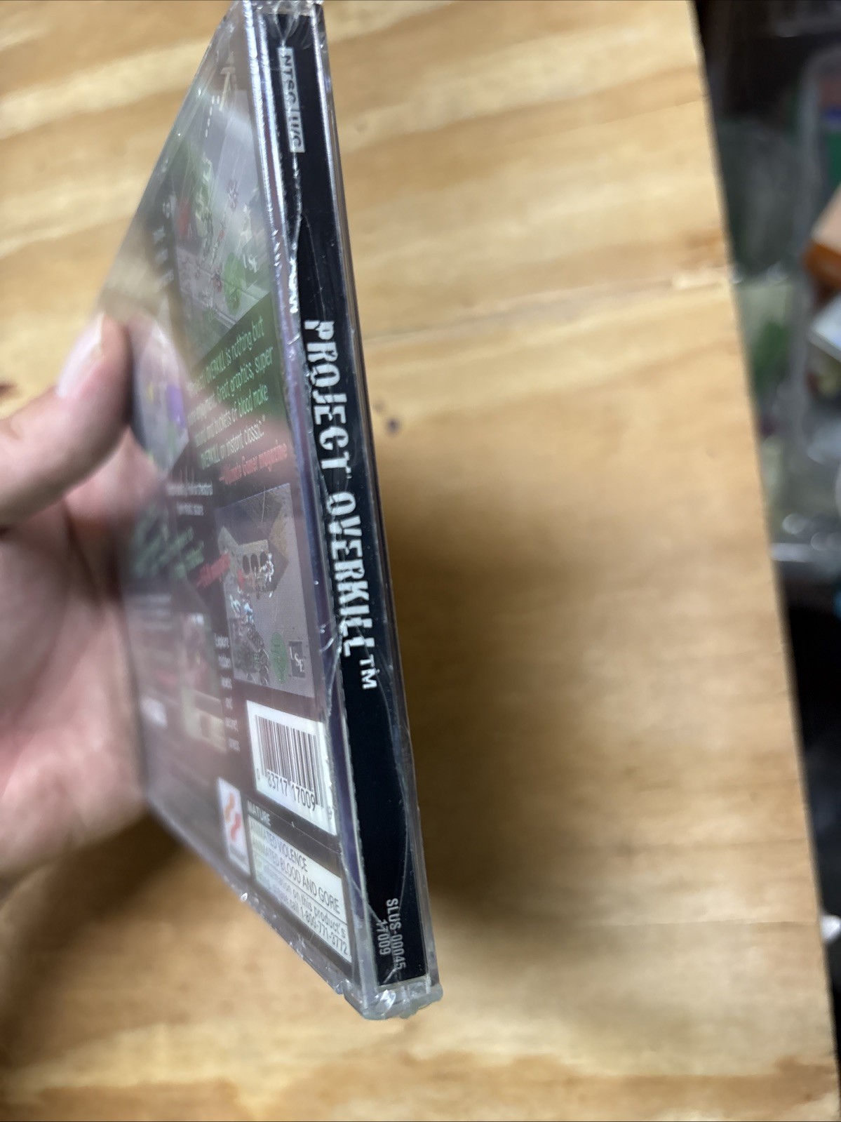Project Overkill (Sony PlayStation 1, 1996) BRAND NEW FACTORY SEALED! SAFE SHIP!