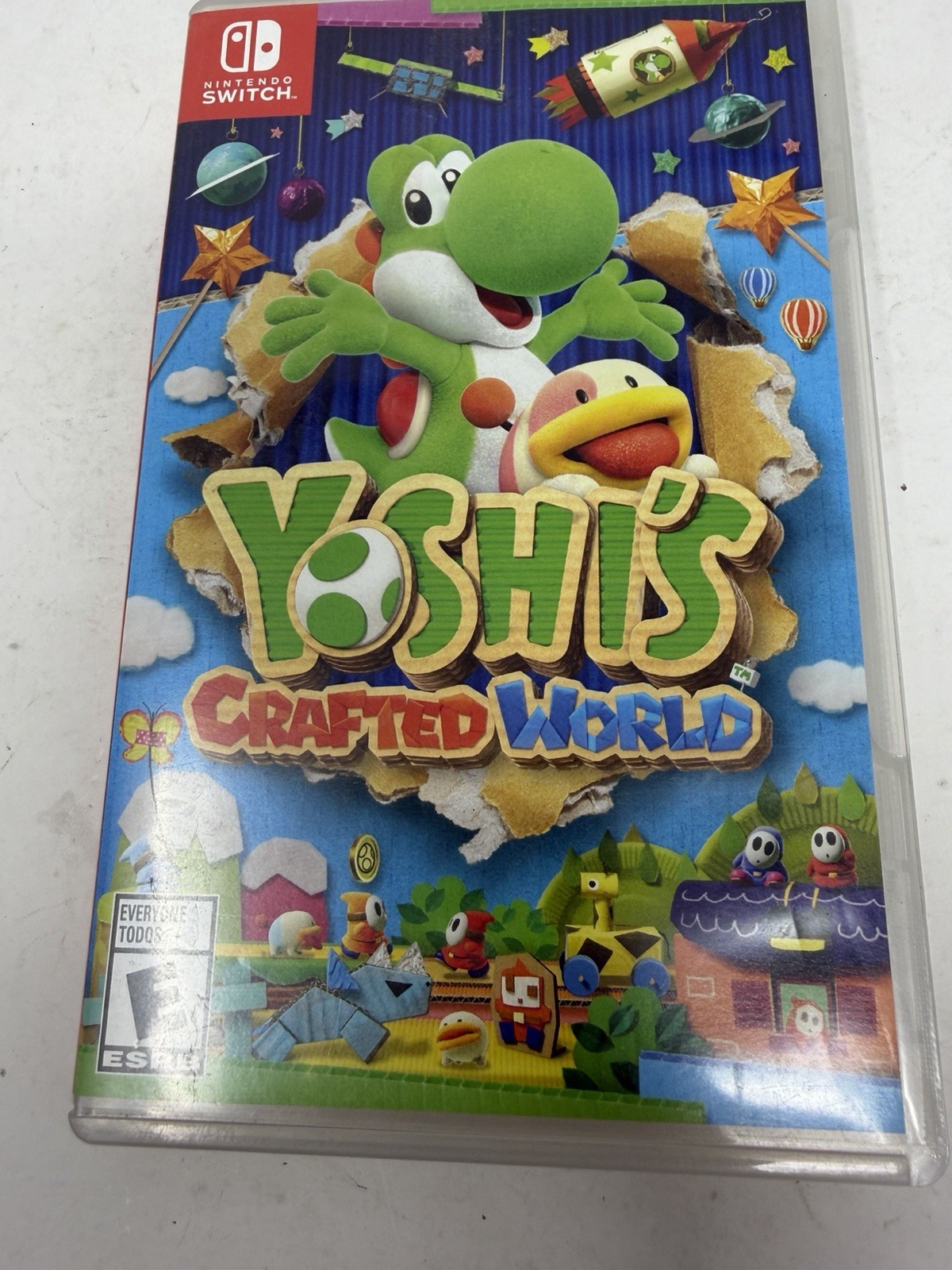 Nintendo Switch Yoshi’s Crafted World Complete Tested Working