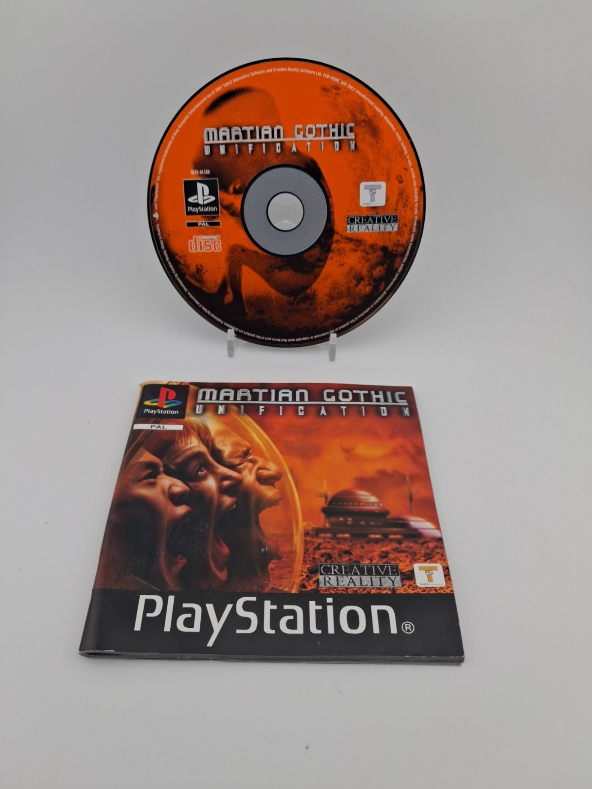 Martian Gothic Unification – Playstation 1 – PAL Version – DISC + MANUAL ONLY
