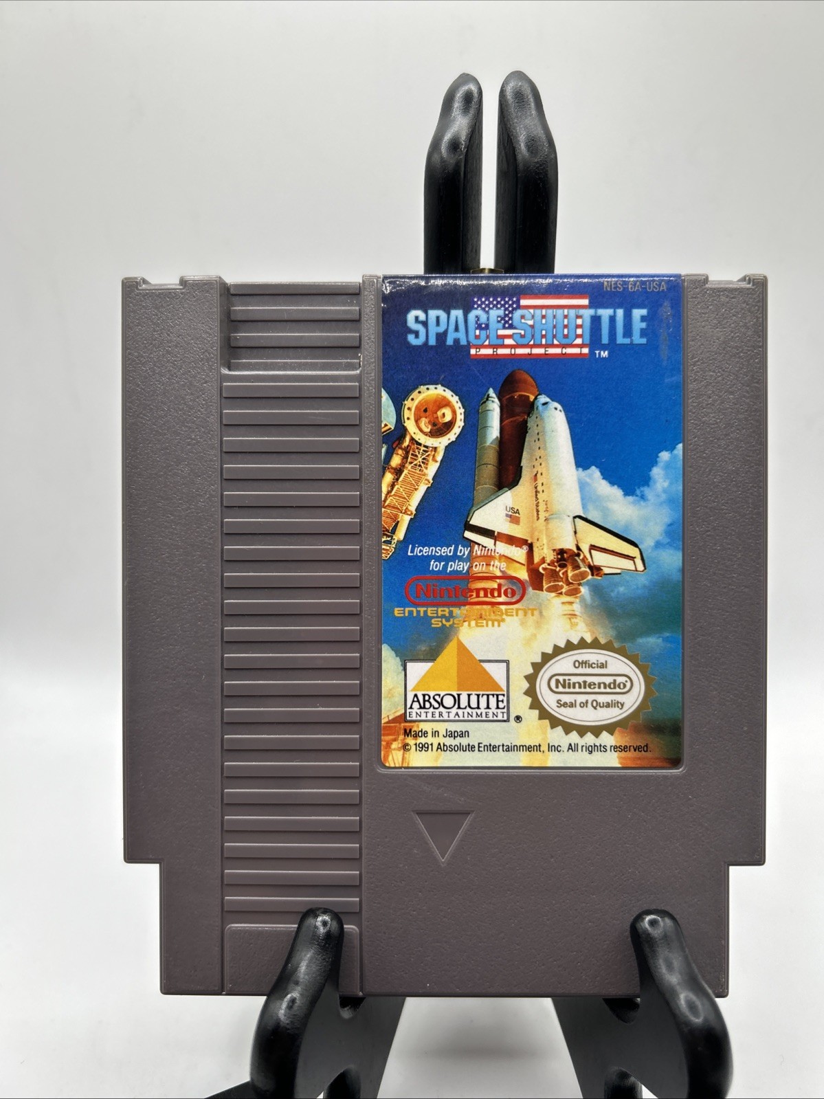 Space Shuttle Project (Nintendo NES, 1991) Tested W/Sleeve