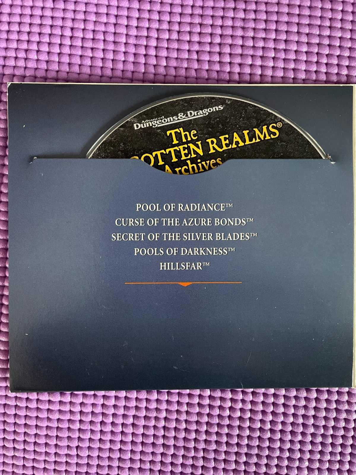 AD&D: Forgotten Realms The Archives Big Box 12 PC games on 4 CDs CIB