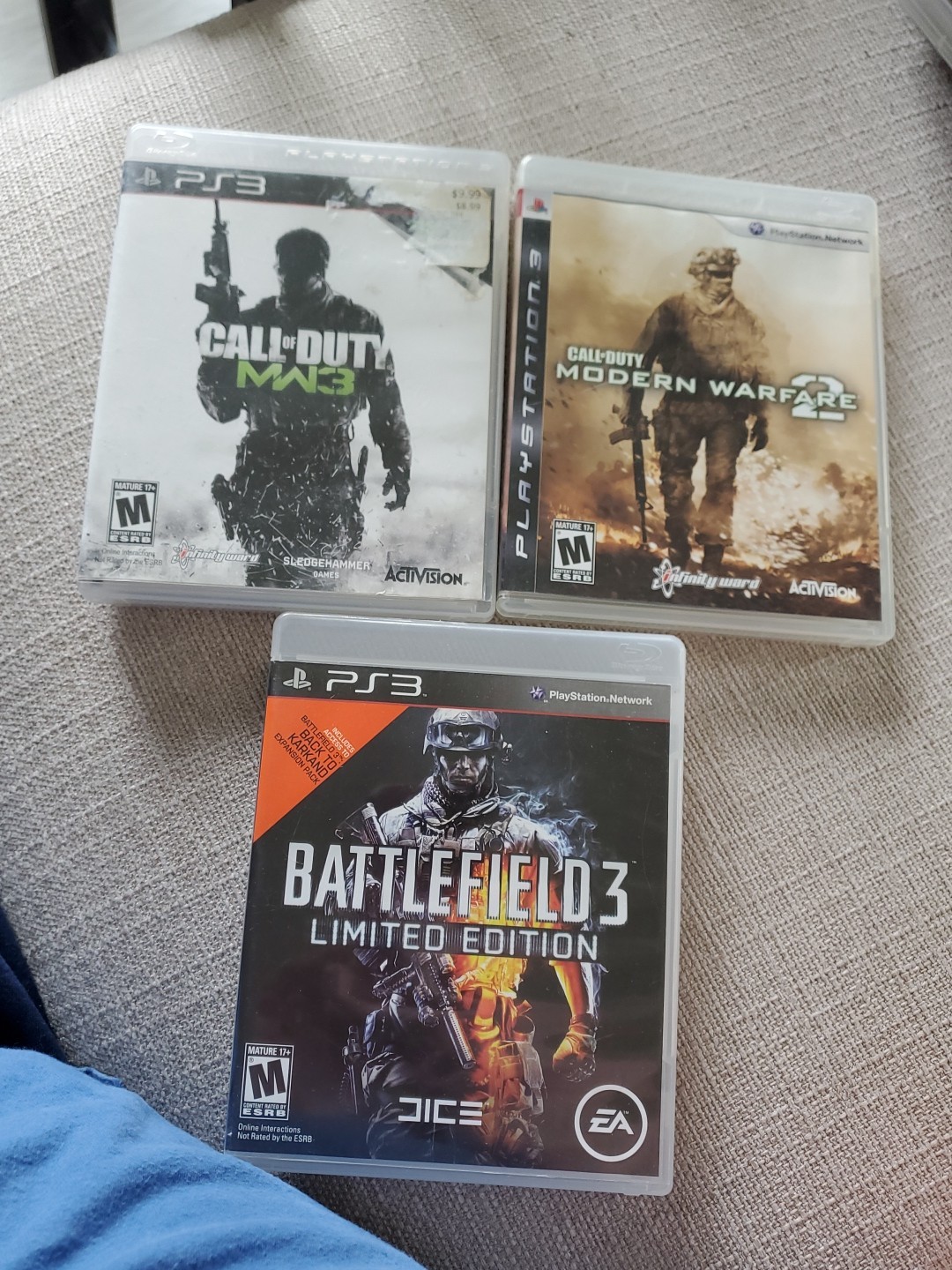 Playstation 3 FPS Games Lot (CIB)