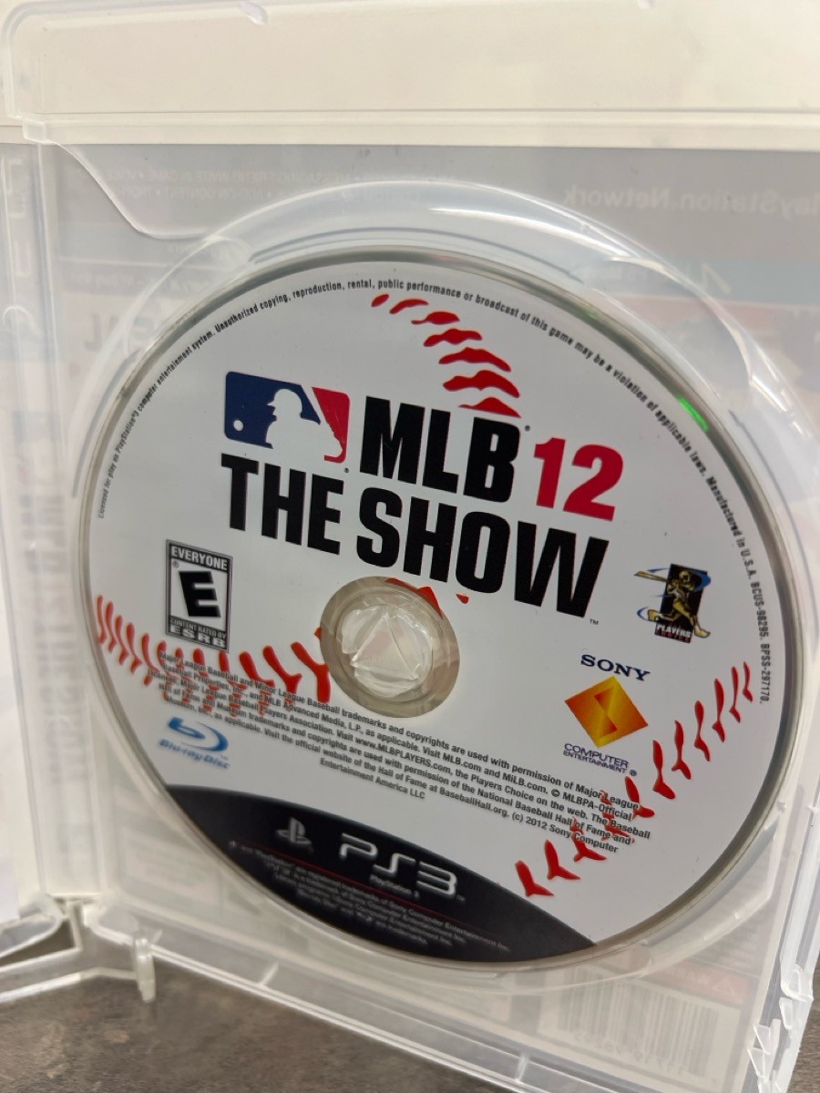 MLB 12 THE SHOW (SONY PS3) COMPLETE – TESTED (WBP017278)