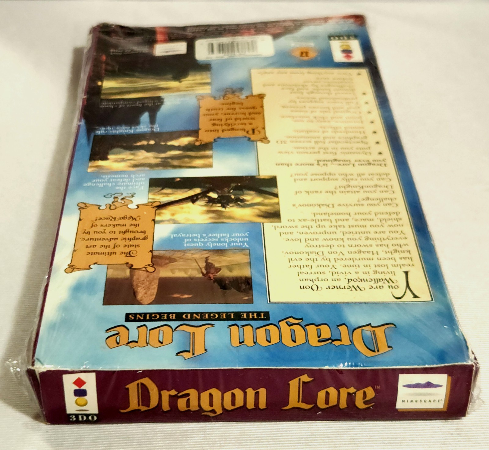 Dragon Lore (Panasonic 3DO, 1995) Authentic Brand New Factory Sealed RARE