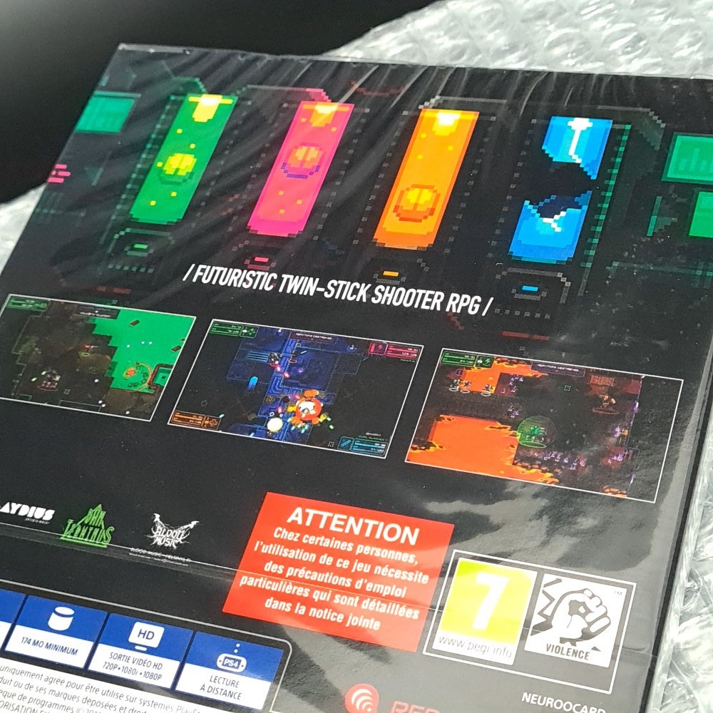 Neurovoider (1500Ex.) PS4 EU Game in EN-DE-ES-FR-IT-PT NEW Red Art Games Twin-st