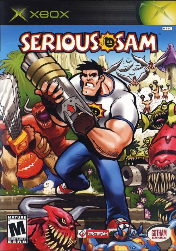 Serious Sam (Microsoft Xbox, 2002) Complete W/ Manual CIB – Tested GOT-29208
