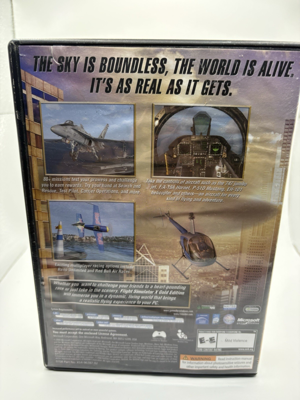 Microsoft Flight Simulator X: Gold Edition (PC: Windows, 2008)