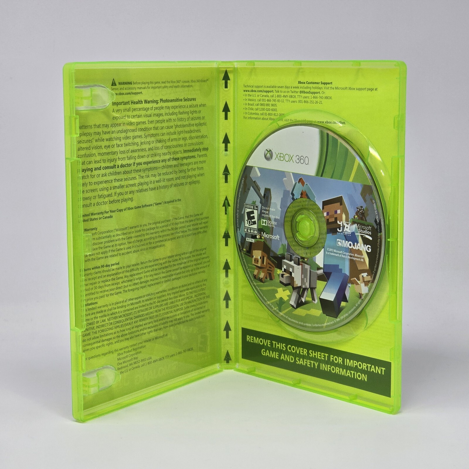 Minecraft: Xbox 360 Edition (Xbox 360) CIB COMPLETE & TESTED