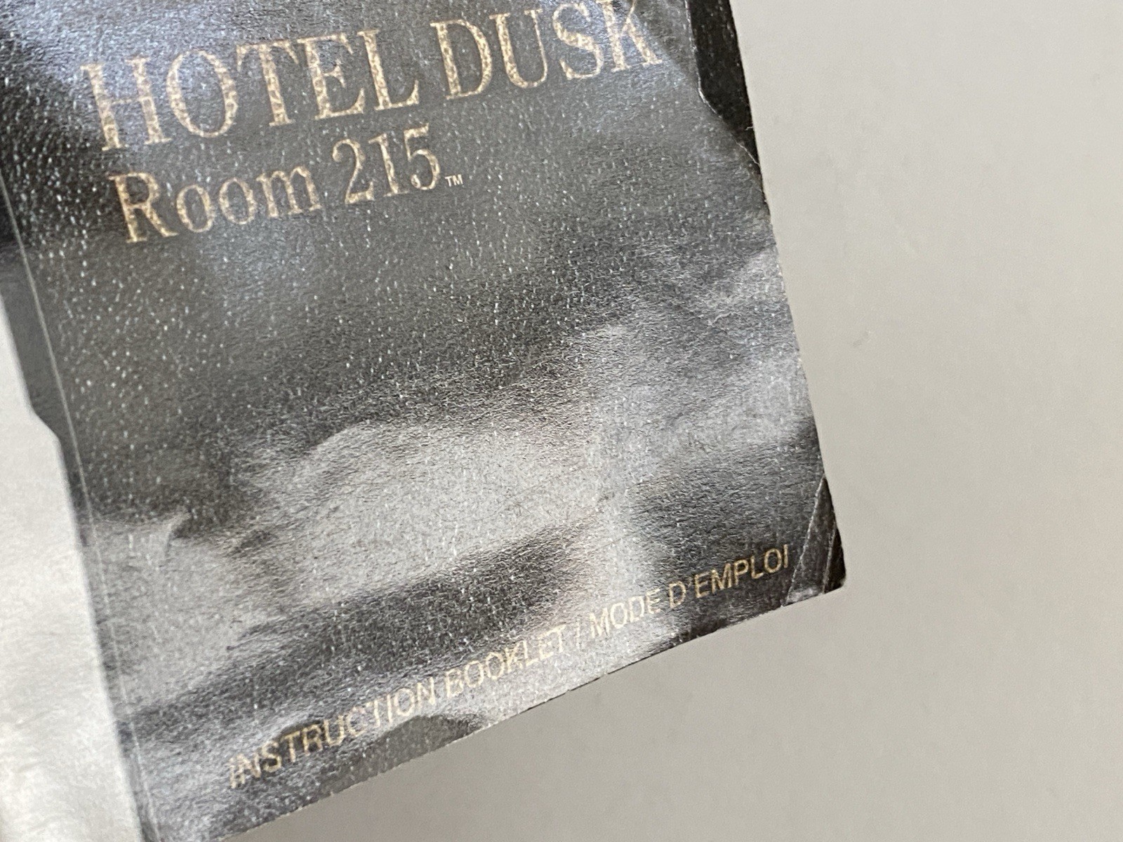 Hotel Dusk Room 215 Nintendo DS Game Cart Murder Mystery Visual Novel Authentic