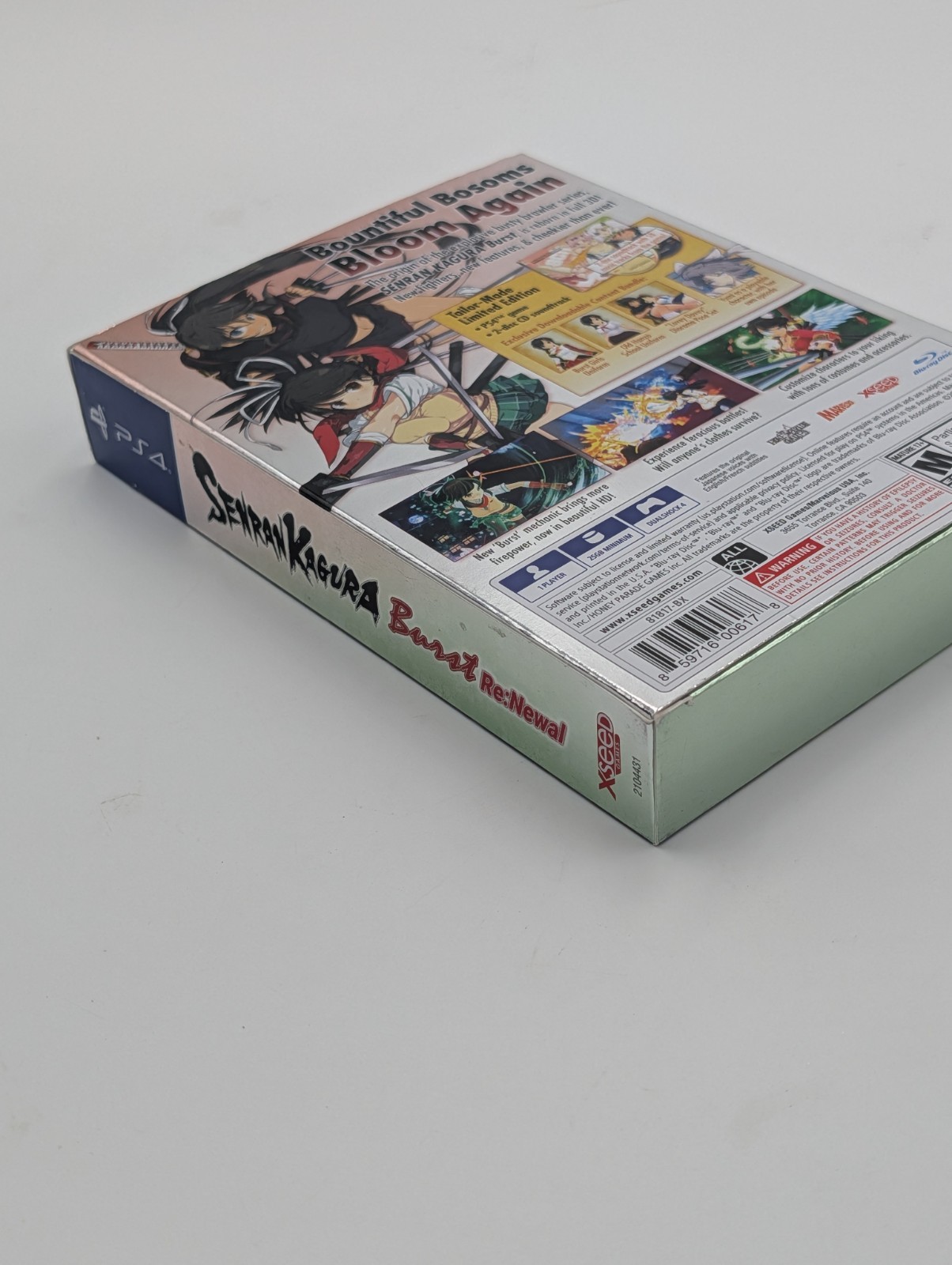 Senran Kagura Burst Re:Newal Tailor-Made Limited Edition PS4 w/ 2-CD Soundtrack