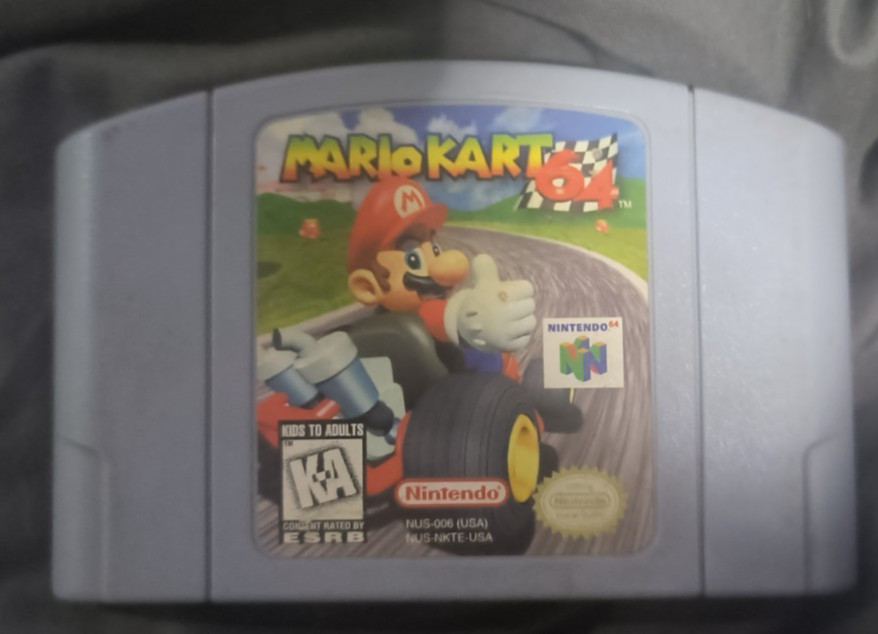 Authentic original Mario Kart 64 tested – works cartridge only