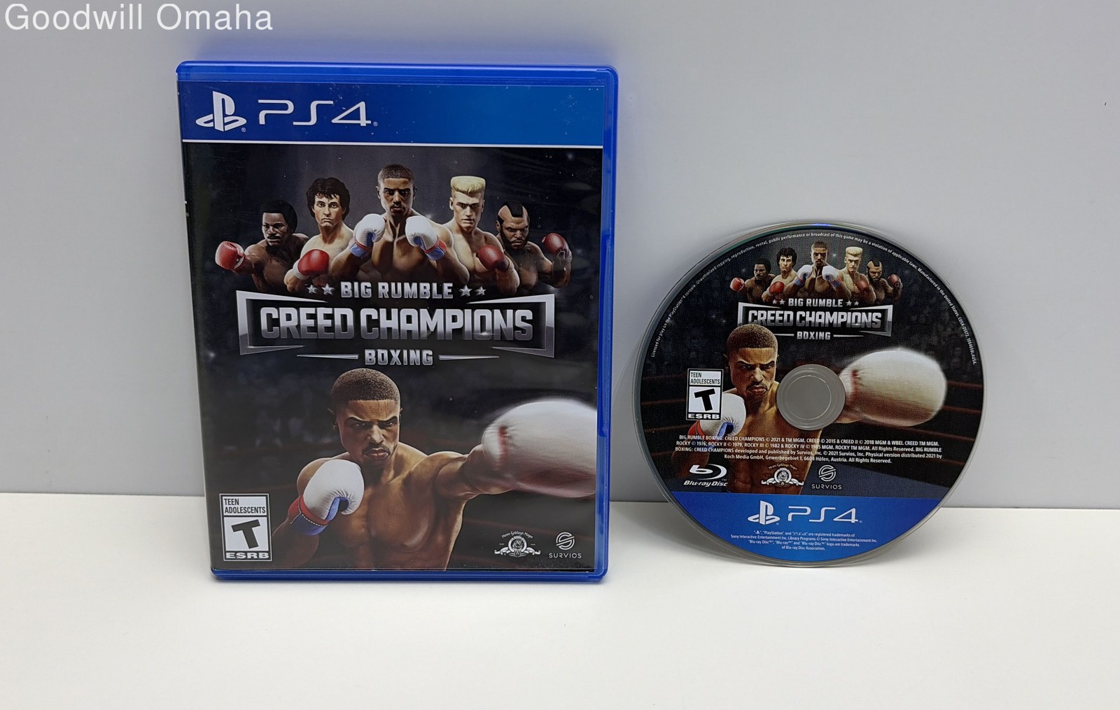 Sony PlayStation 4 (PS4) – Big Rumble Boxing: Creed Champions – Boot Tested