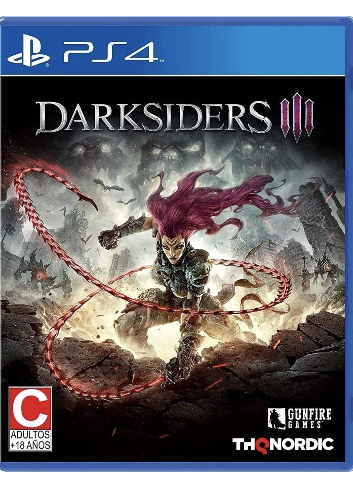 Darksiders III 3 PS4 (Sony PlayStation 4, 2018) Sealed
