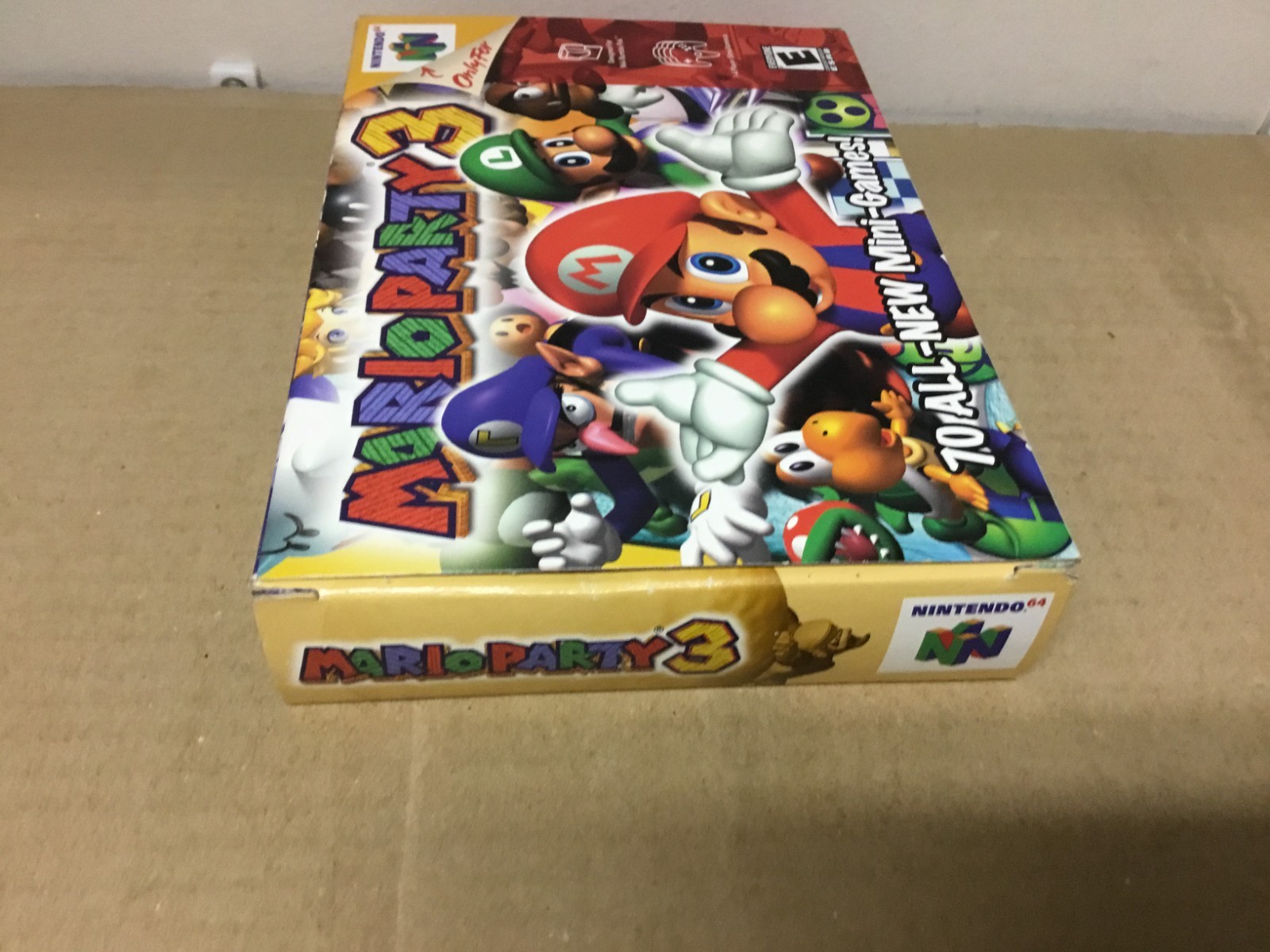 Used Nintendo 64 Cartridge Mario Party 3 w/ Box & Manual – Complete *Tested*