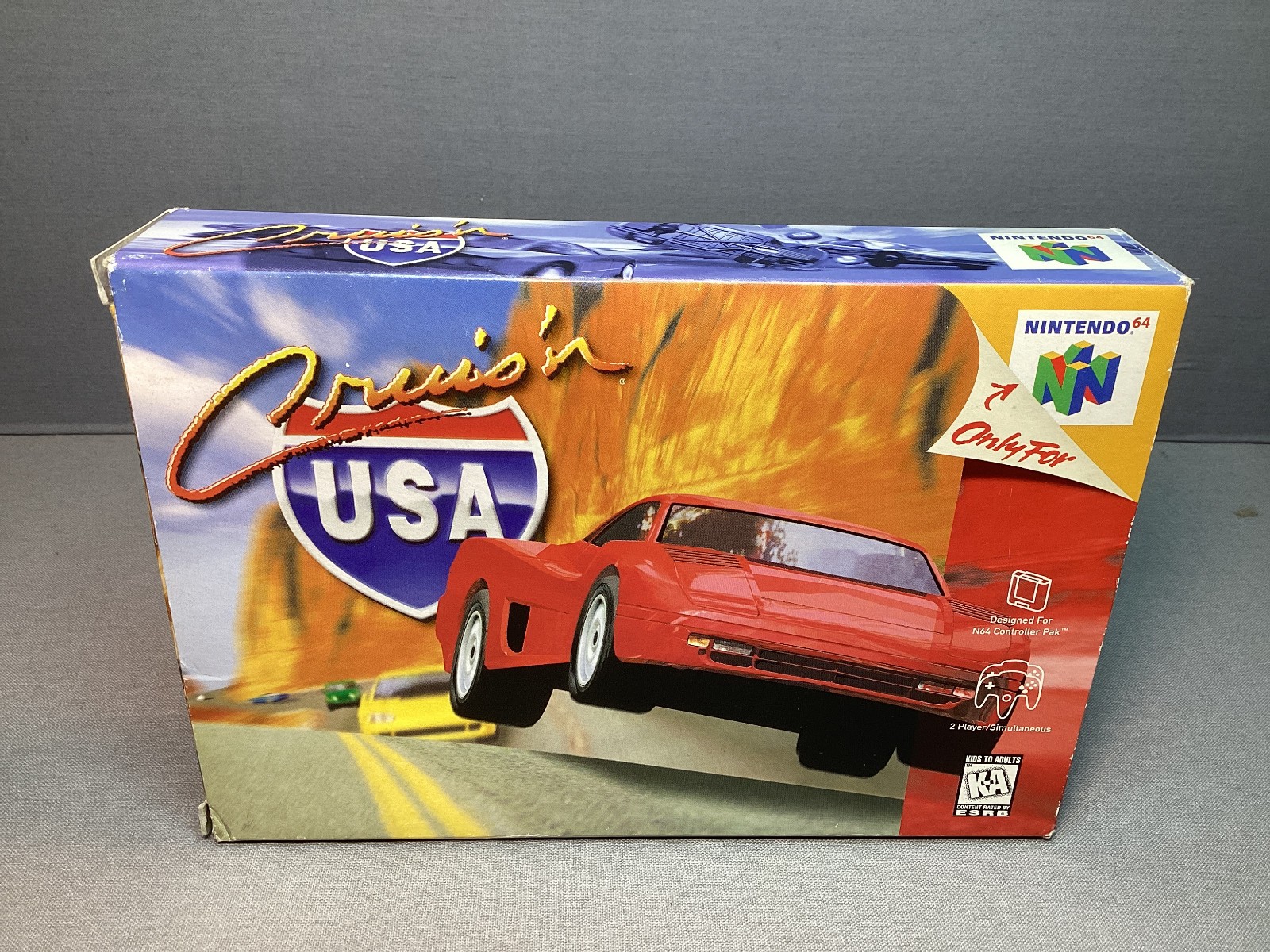 Cruis’n USA N64 – Nintendo 64 (1996) Complete In Box CIB