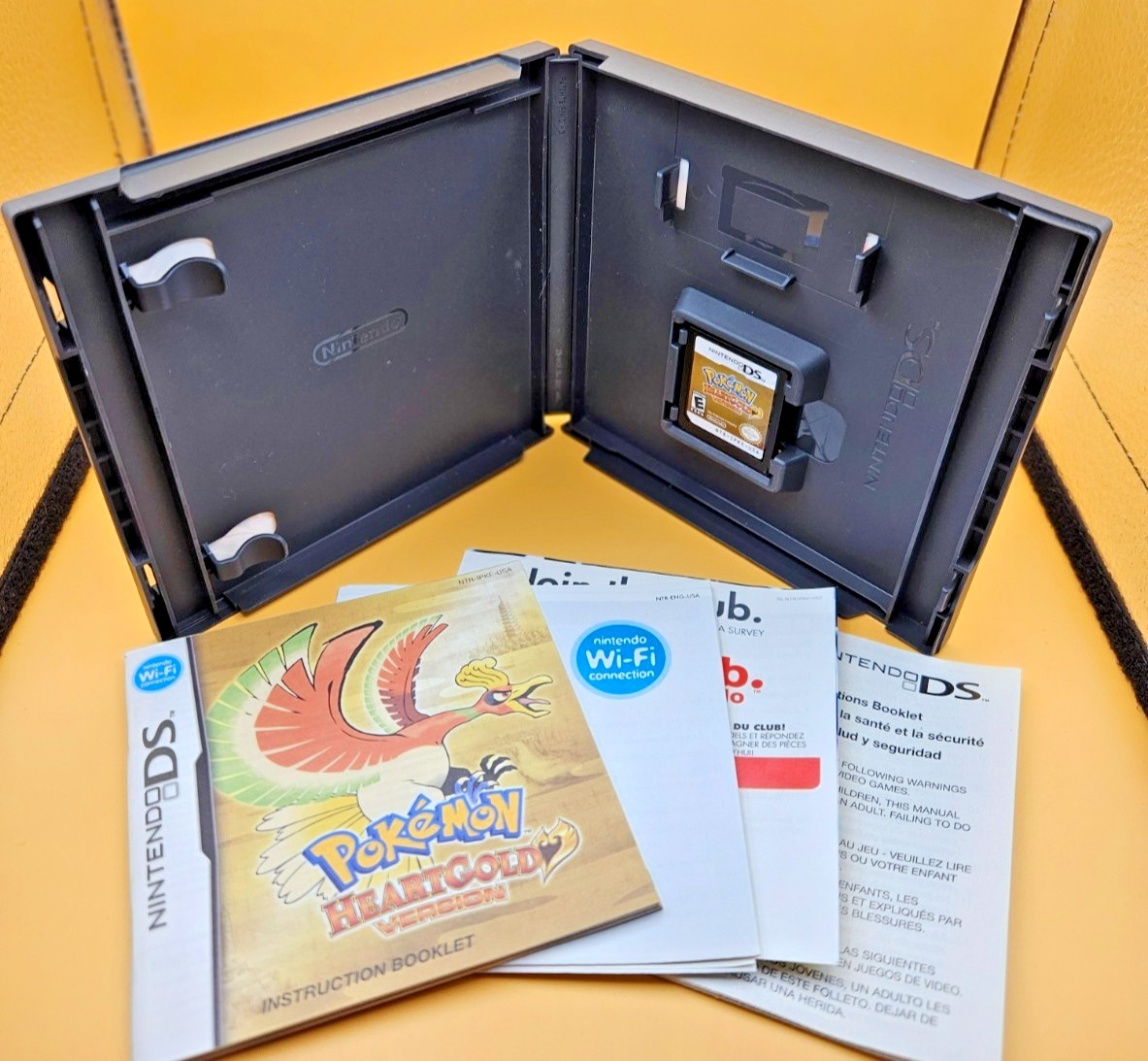 Pokémon: HeartGold Version (Nintendo DS, 2010) Complete US Pokewalker