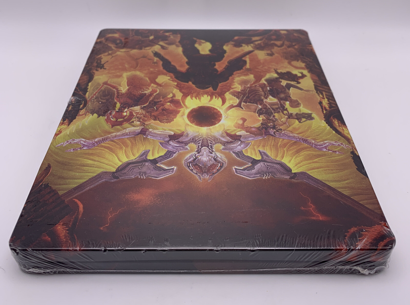 New! Doom: Eternal Steelbook Case (No Game Included) – PS4 + Xbox One -Sealed