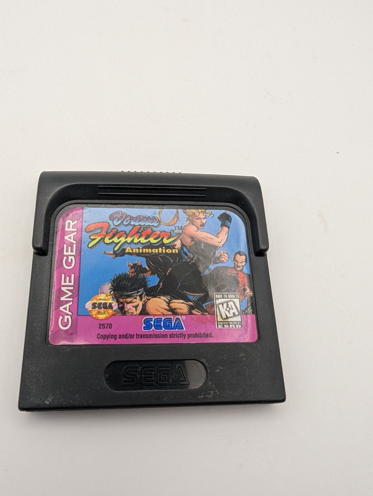 Virtua Fighter Animation (Sega Game Gear, 1996) Tested And Working